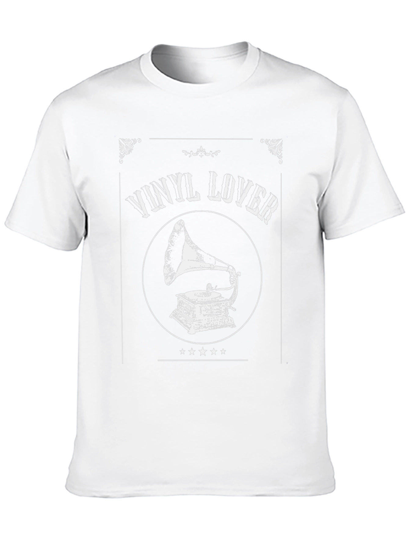 Vinyl Lover Graphic T-Shirt - Retro Music Fan Tee