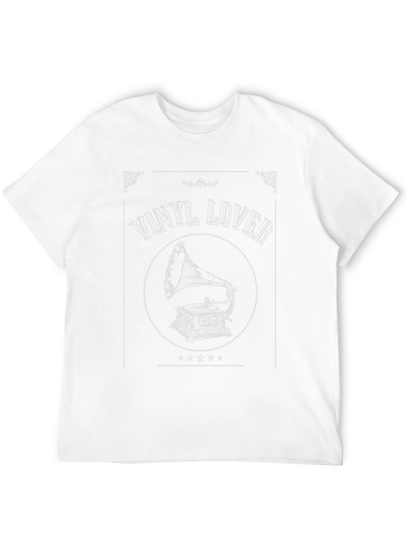 Vinyl Lover Graphic T-Shirt - Retro Music Fan Tee