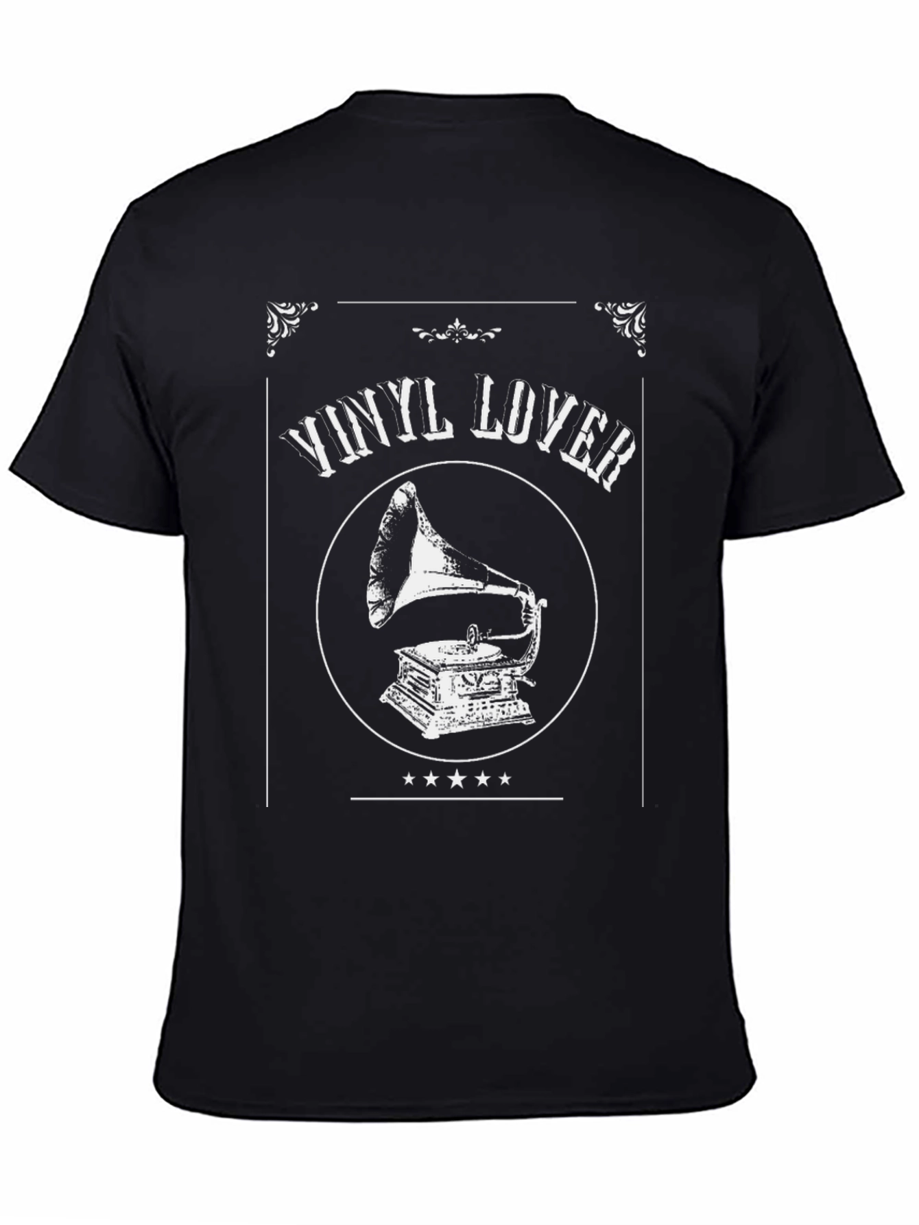 Vinyl Lover Graphic T-Shirt - Retro Music Fan Tee