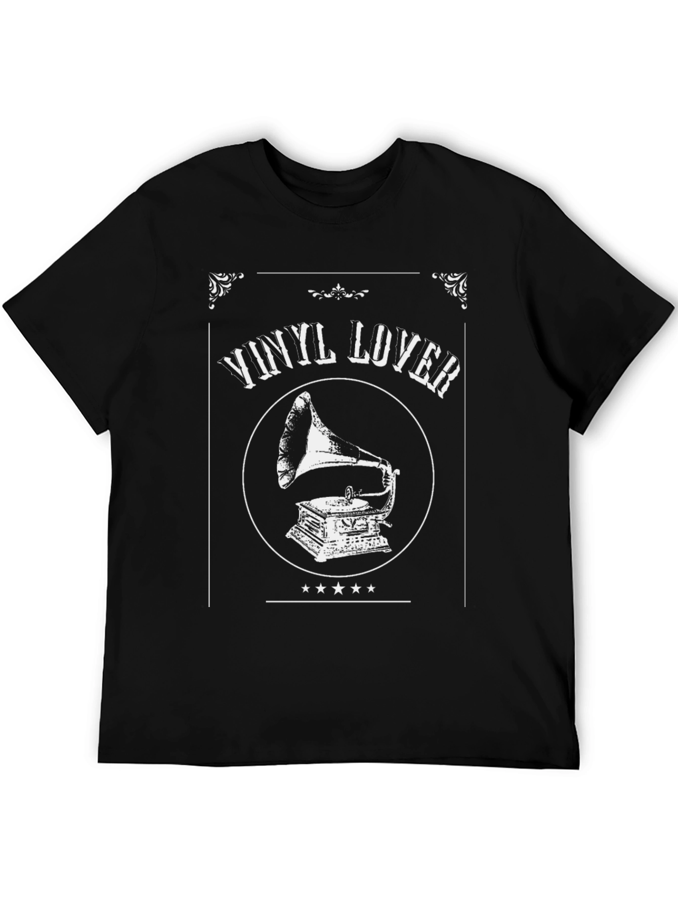 Vinyl Lover Graphic T-Shirt - Retro Music Fan Tee