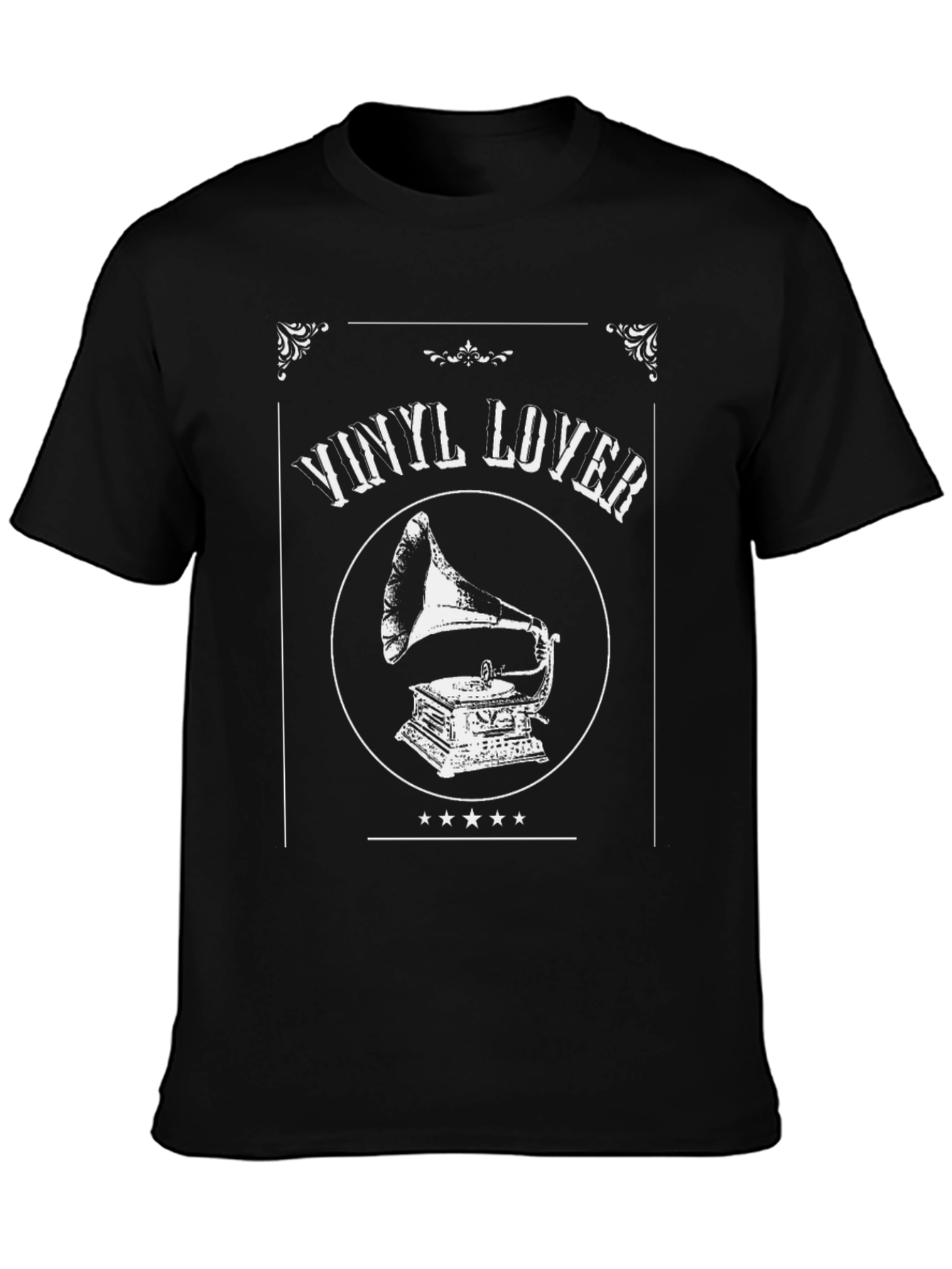 Vinyl Lover Graphic T-Shirt - Retro Music Fan Tee