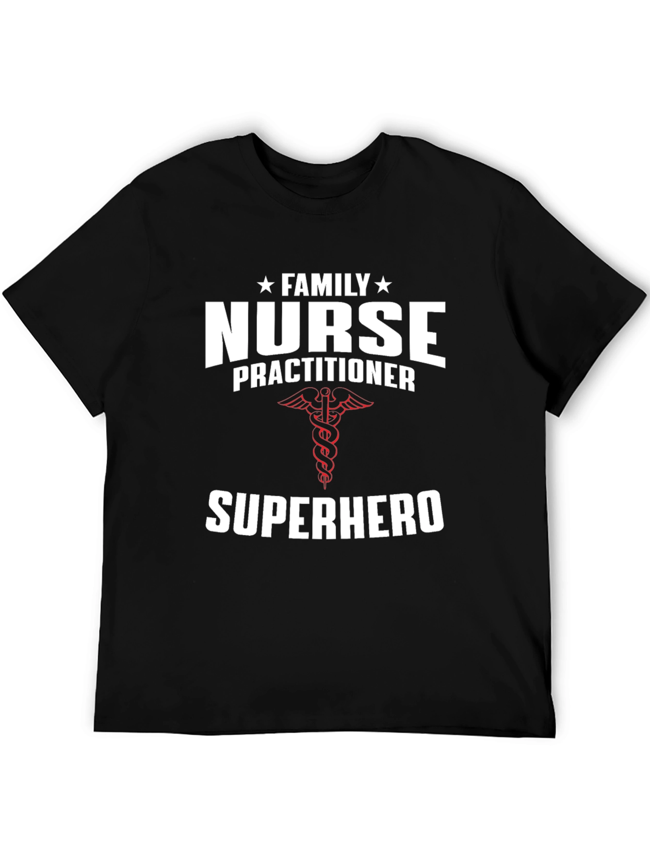 Family Nurse Practitioner Superhero T-Shirt