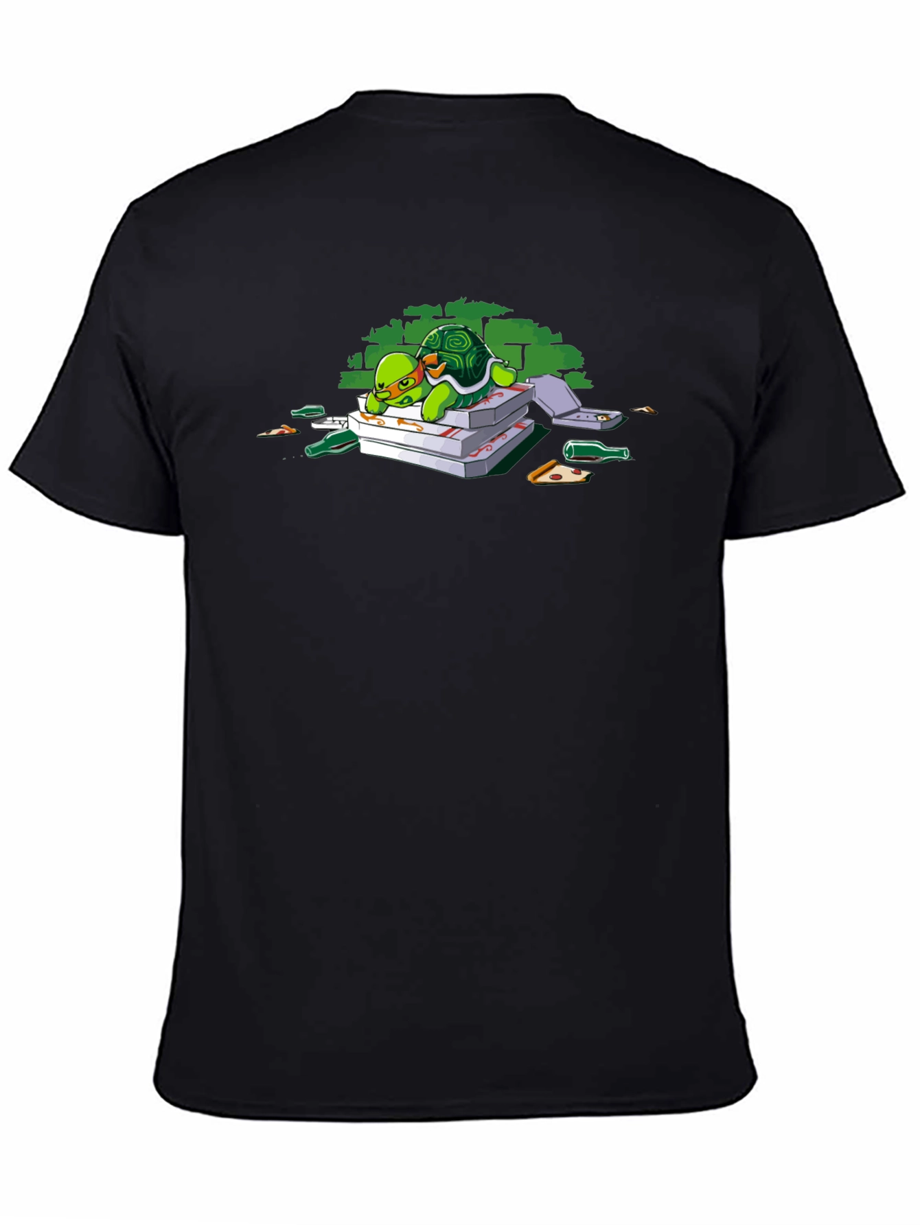 Turtle Pizza Lover Graphic Tee