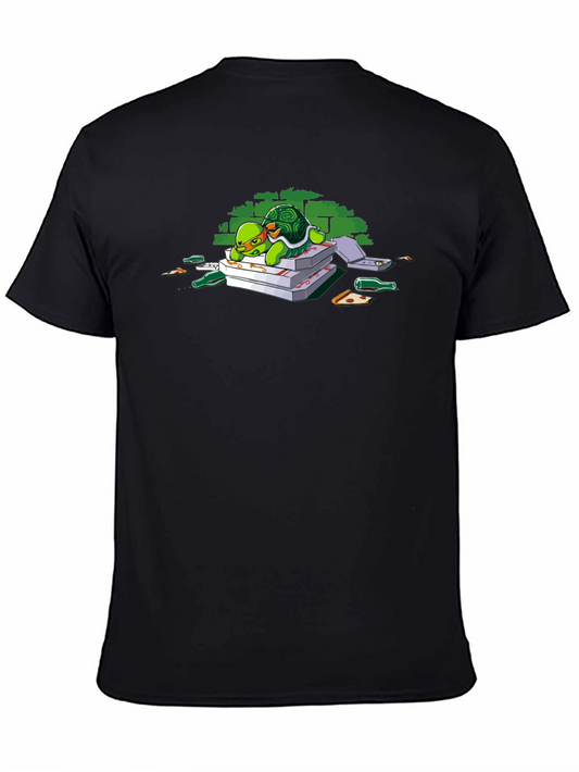 Turtle Pizza Lover Graphic Tee
