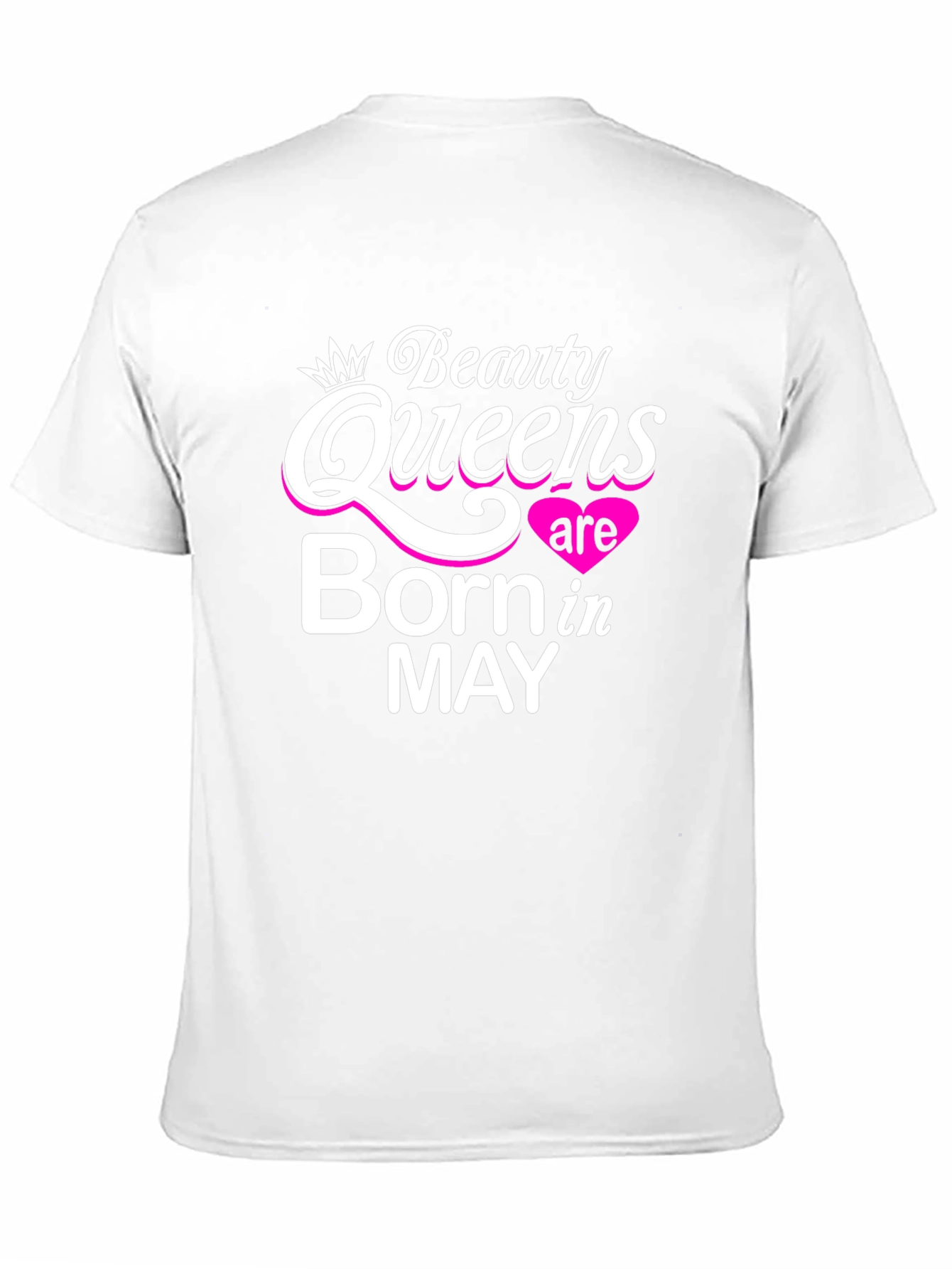 Beauty Queens Born in May - Black T-Shirt