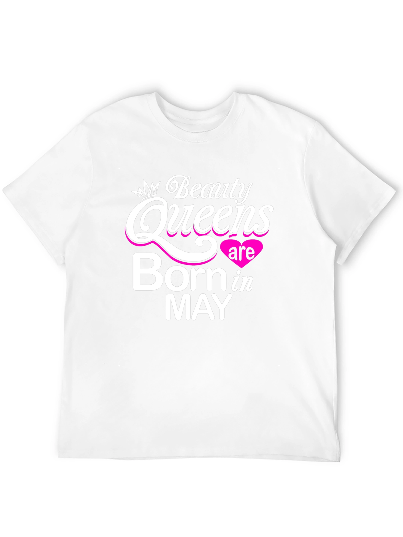 Beauty Queens Born in May - Black T-Shirt