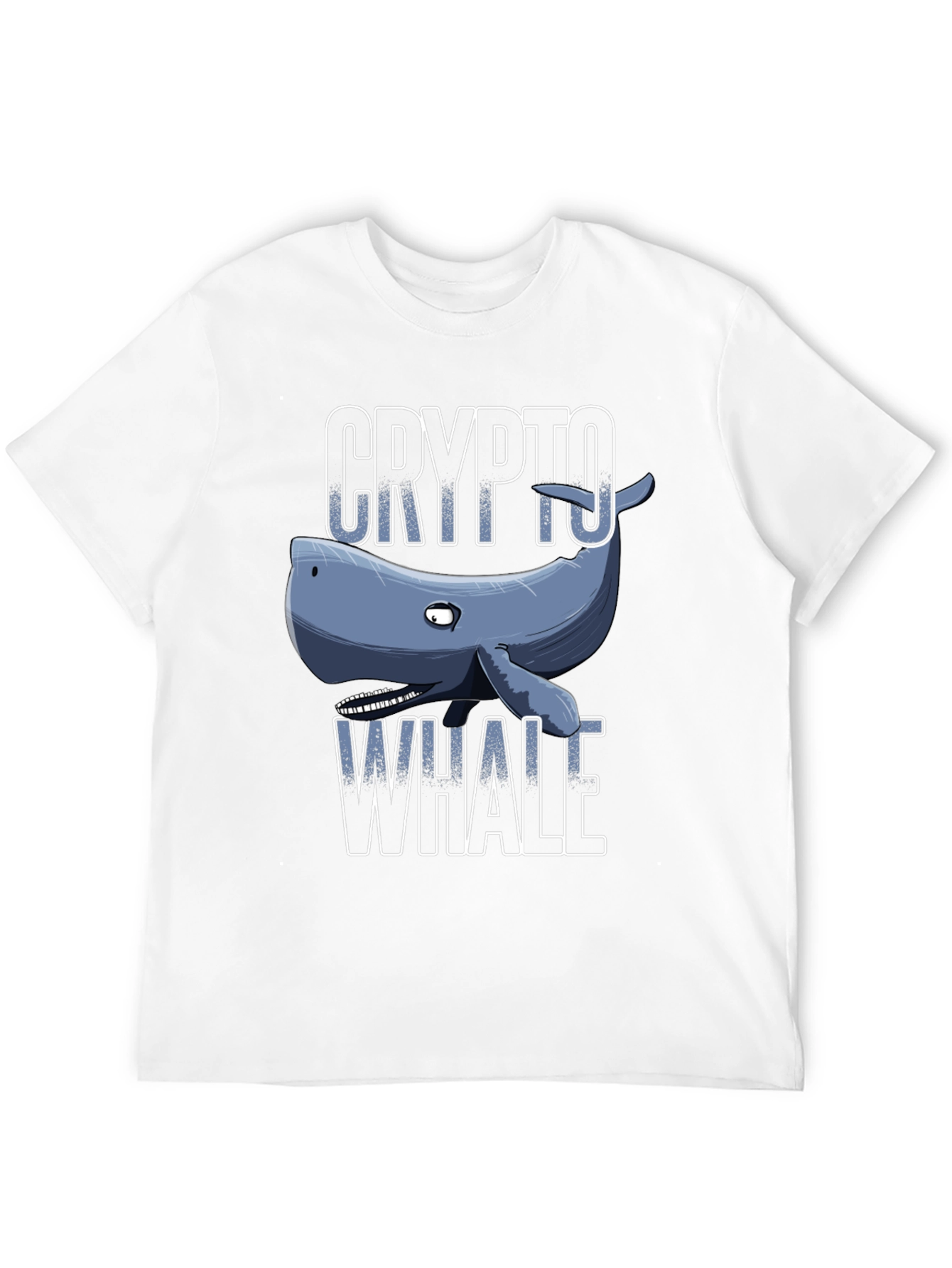 Crypto Whale T-Shirt - Trendy Graphic Tee