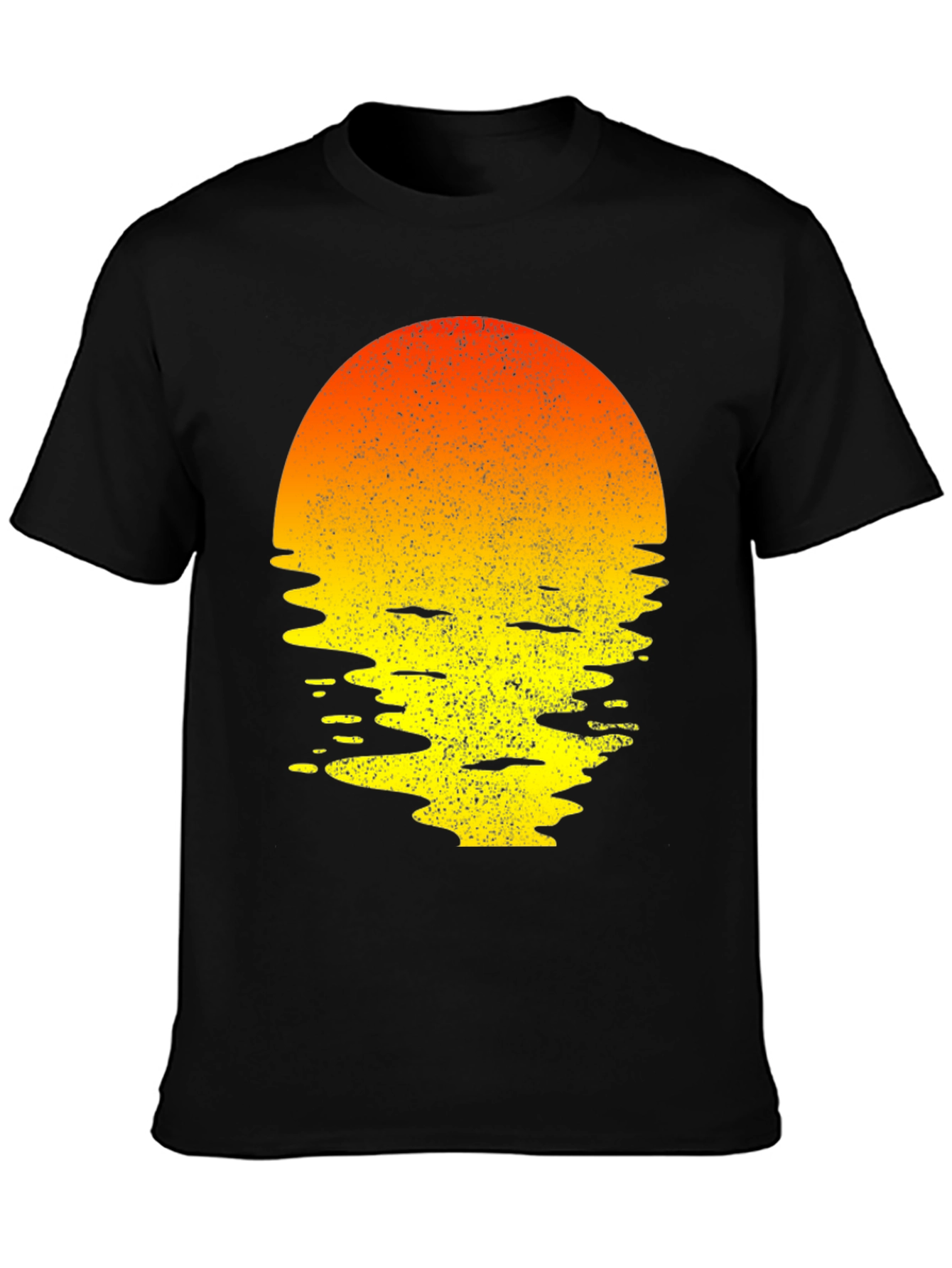Sunset Waves Graphic Tee - Trendy Summer T-Shirt