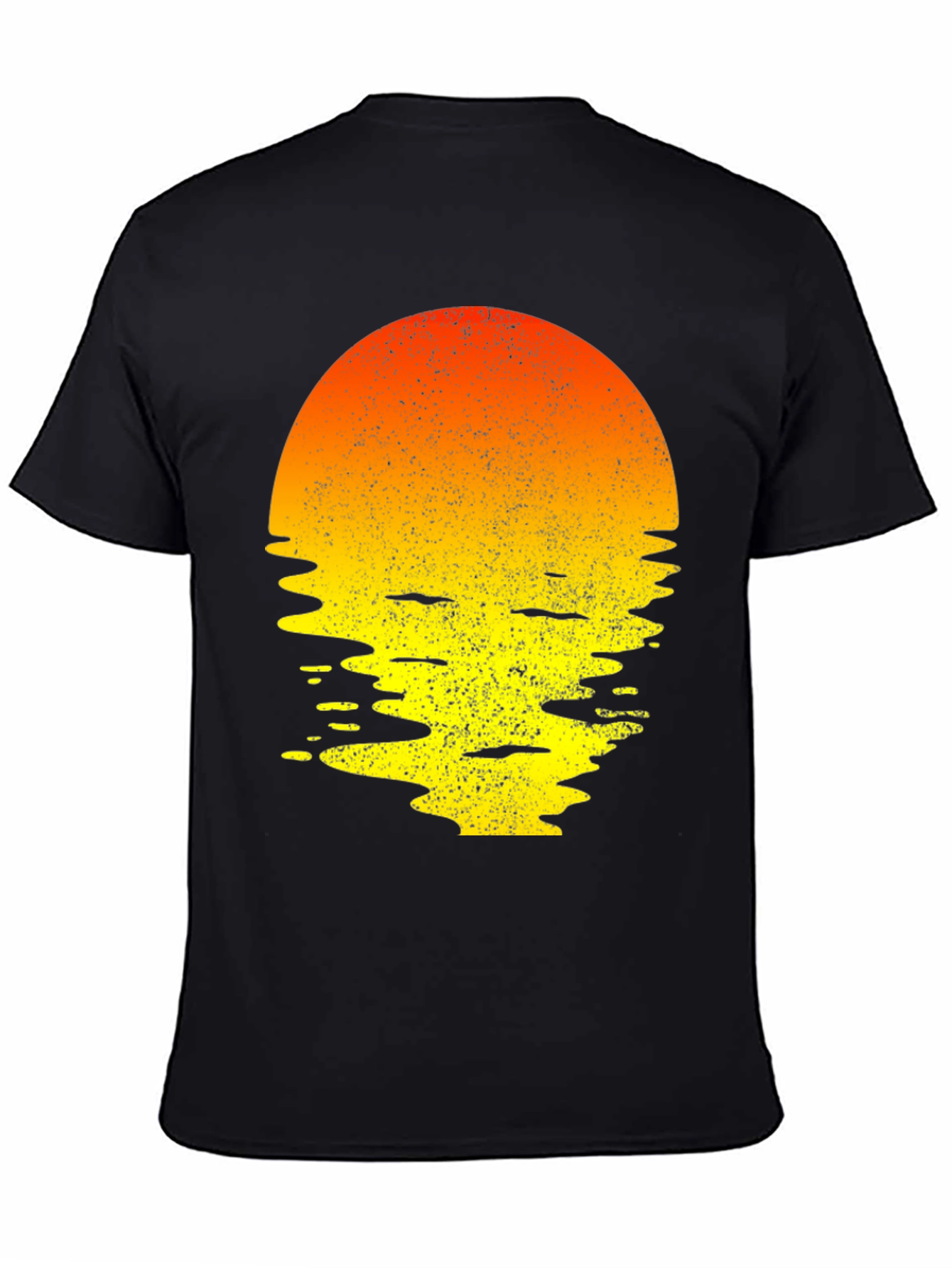 Sunset Waves Graphic Tee - Trendy Summer T-Shirt