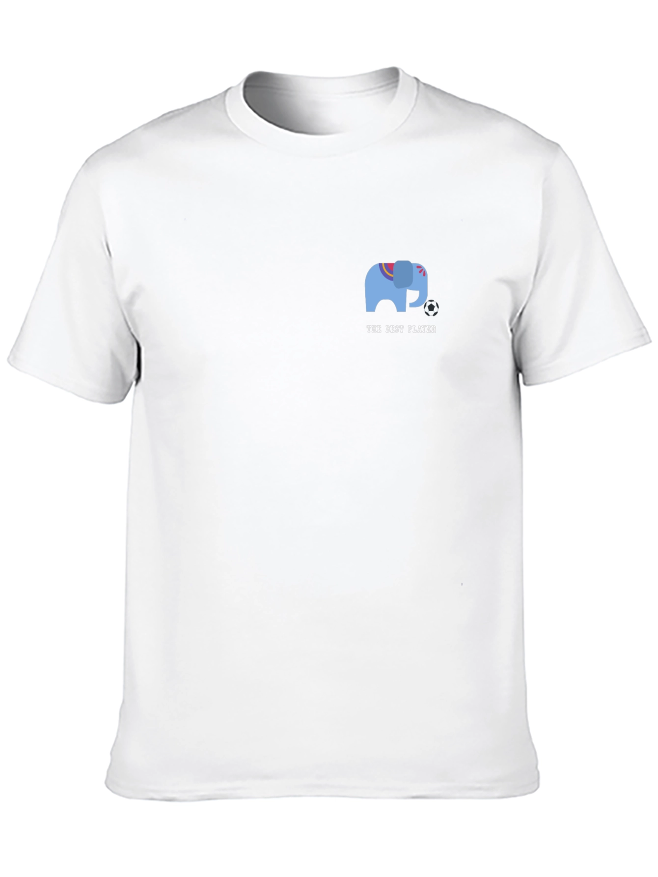 The Best Player Elephant Graphic T-Shirt