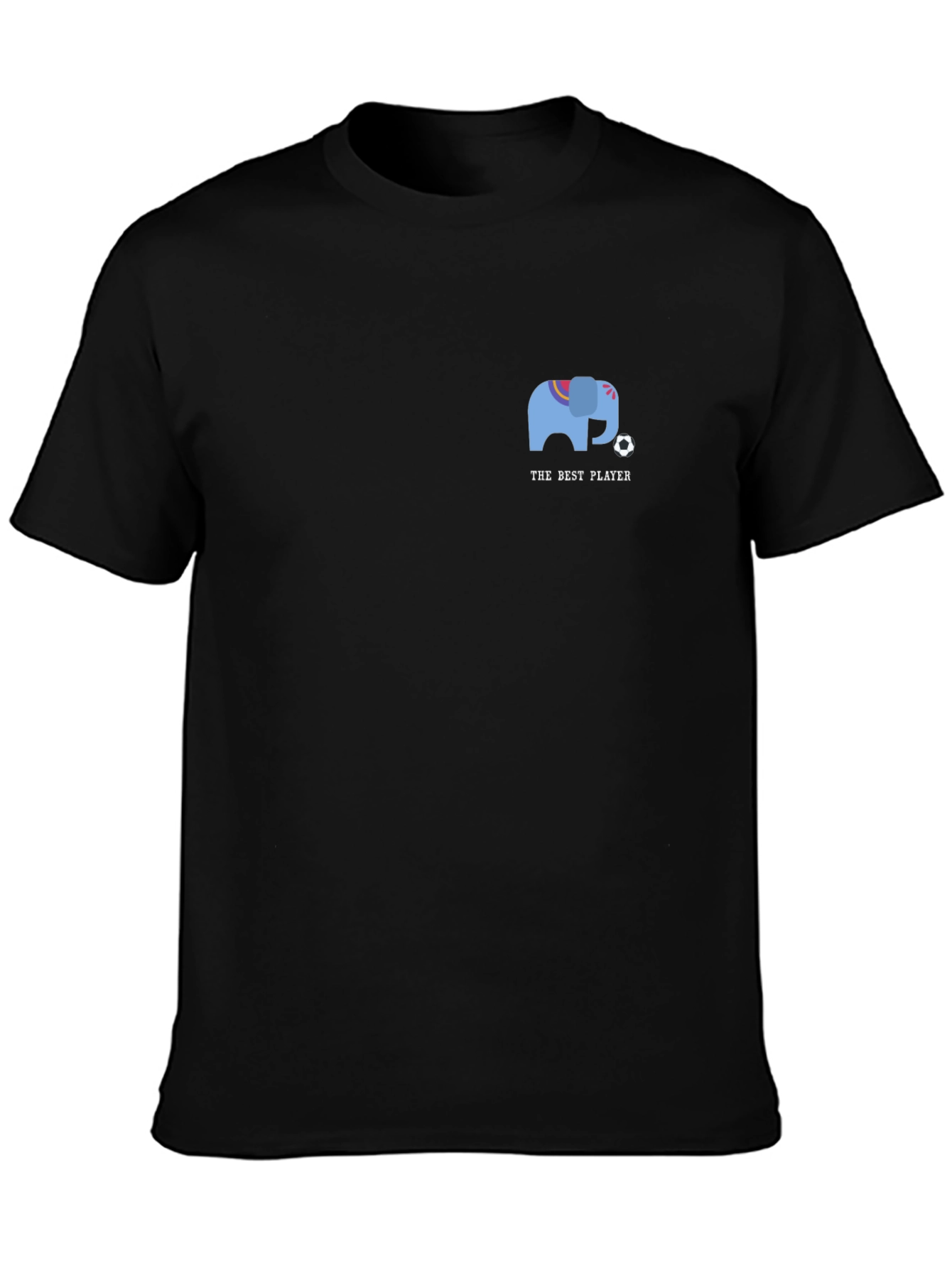 The Best Player Elephant Graphic T-Shirt