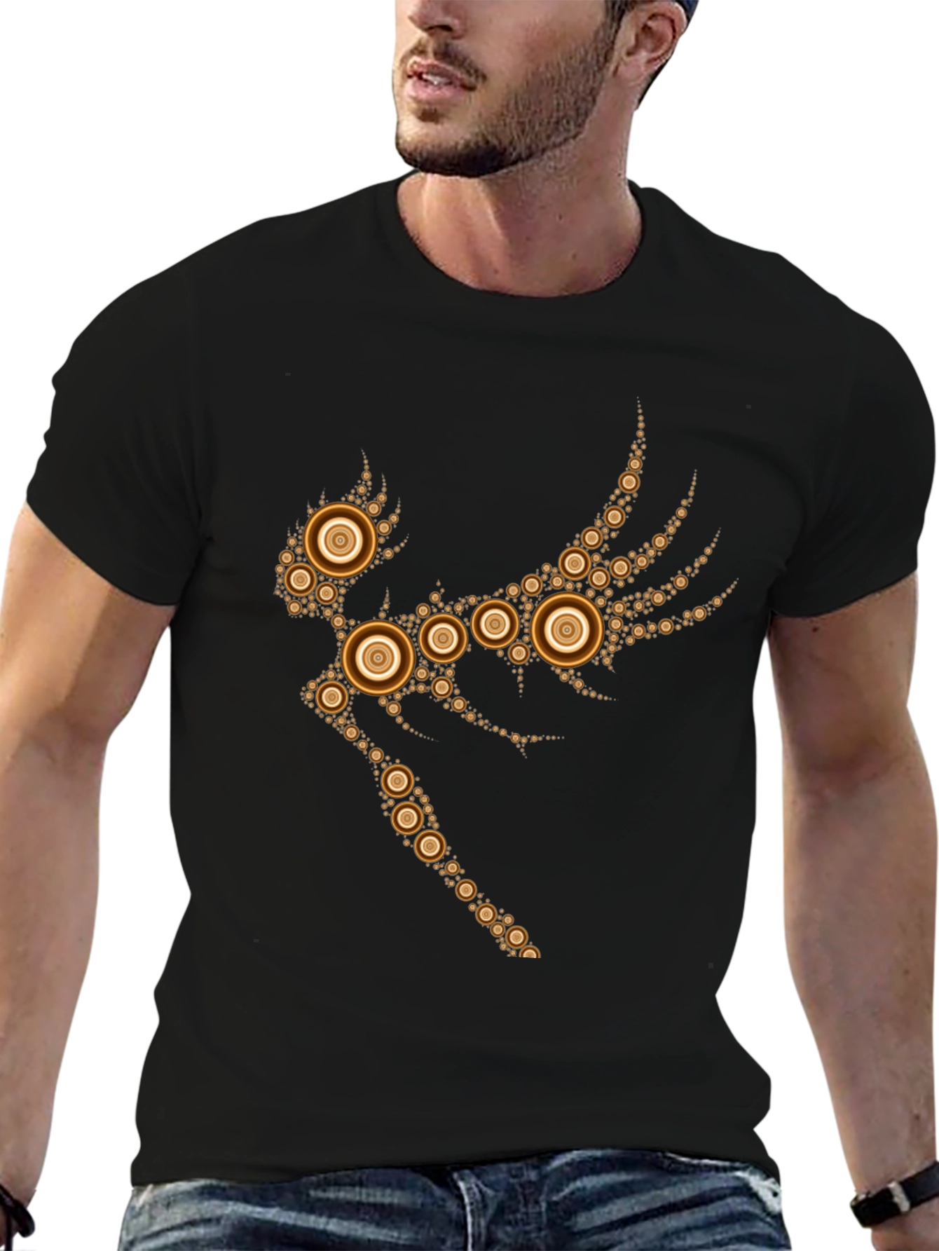 Abstract Phoenix Graphic Tee