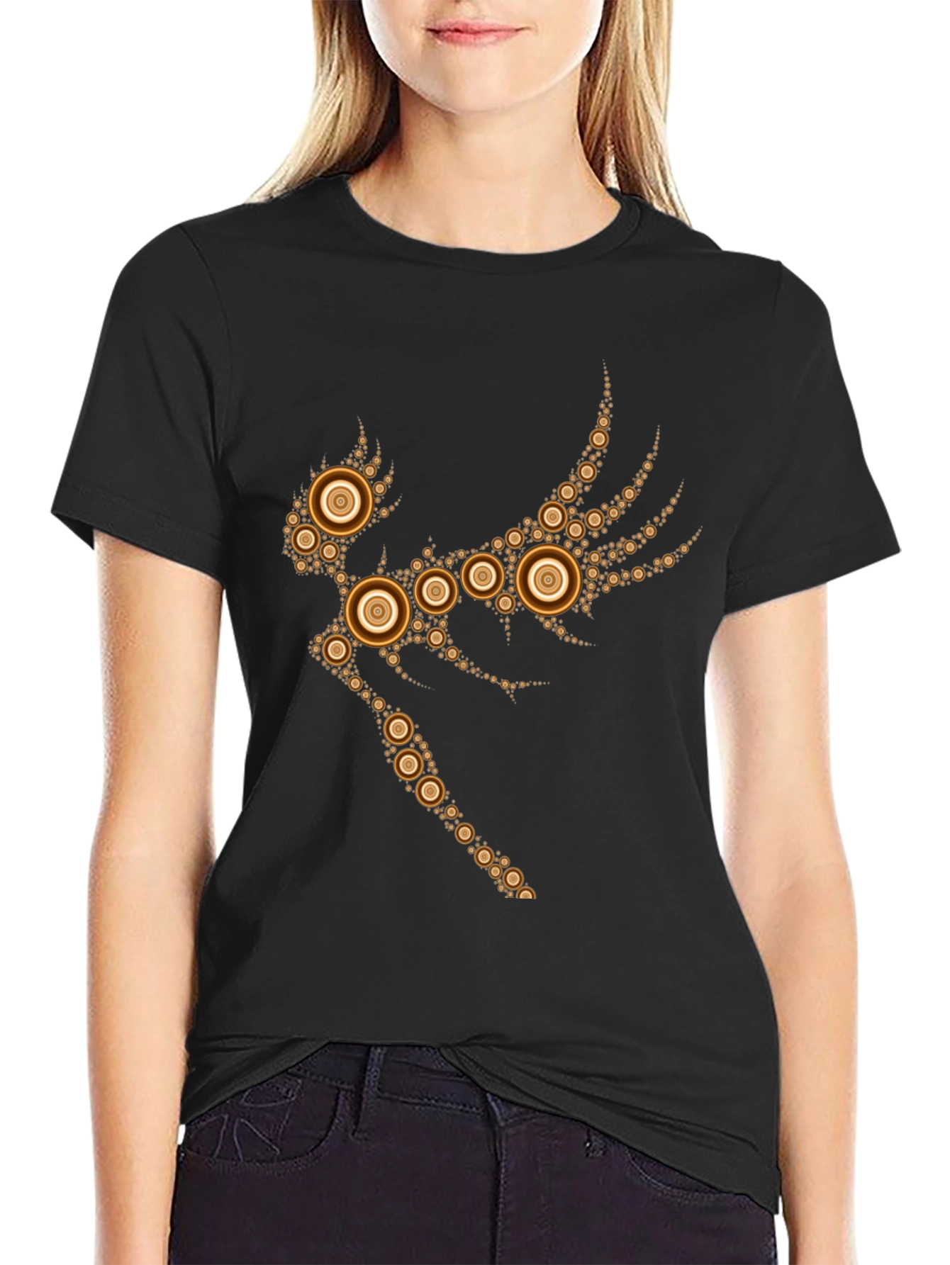 Abstract Phoenix Graphic Tee