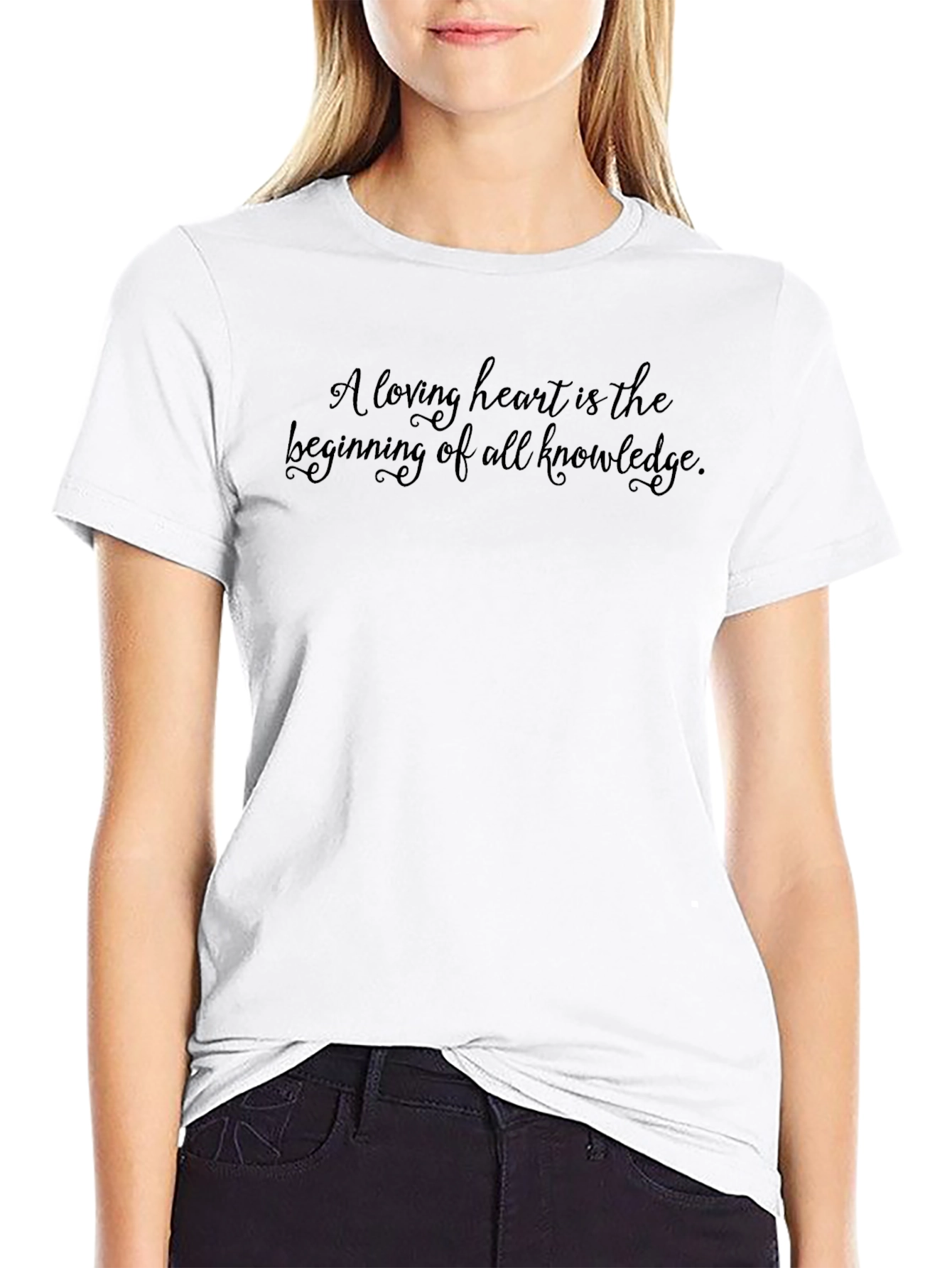 A Loving Heart T-Shirt - Inspiring Graphic Tee
