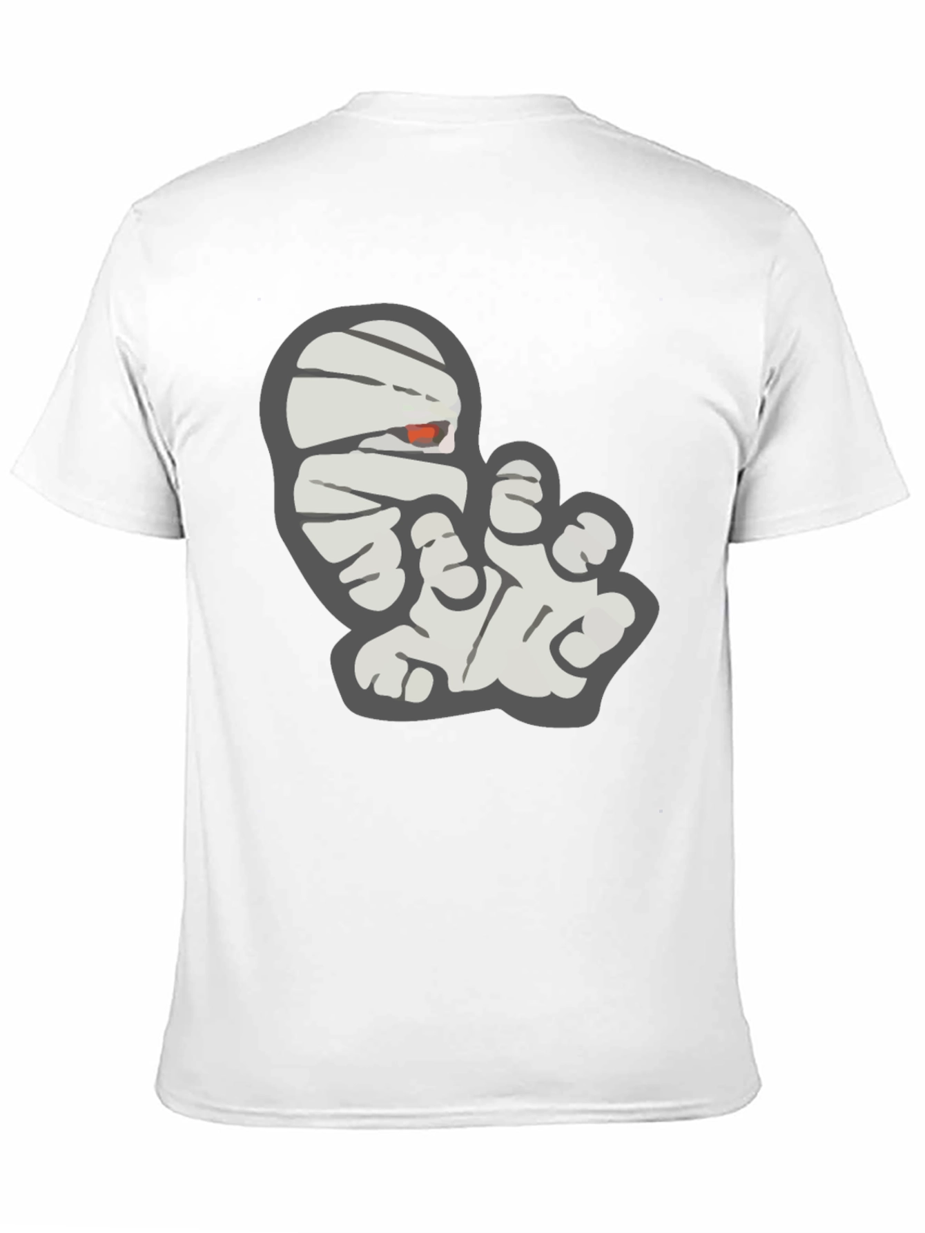 Mummy Graphic Tee - Halloween Novelty Shirt
