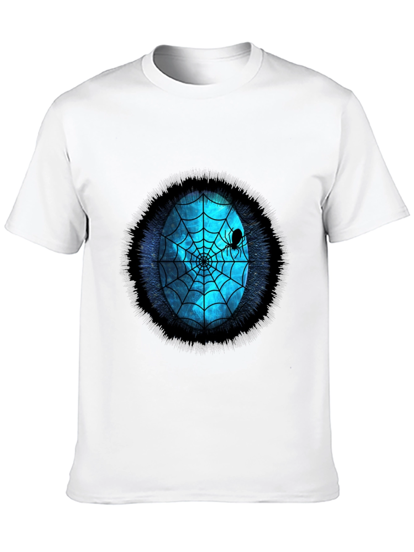Spider Web Graphic Tee - Halloween Ready