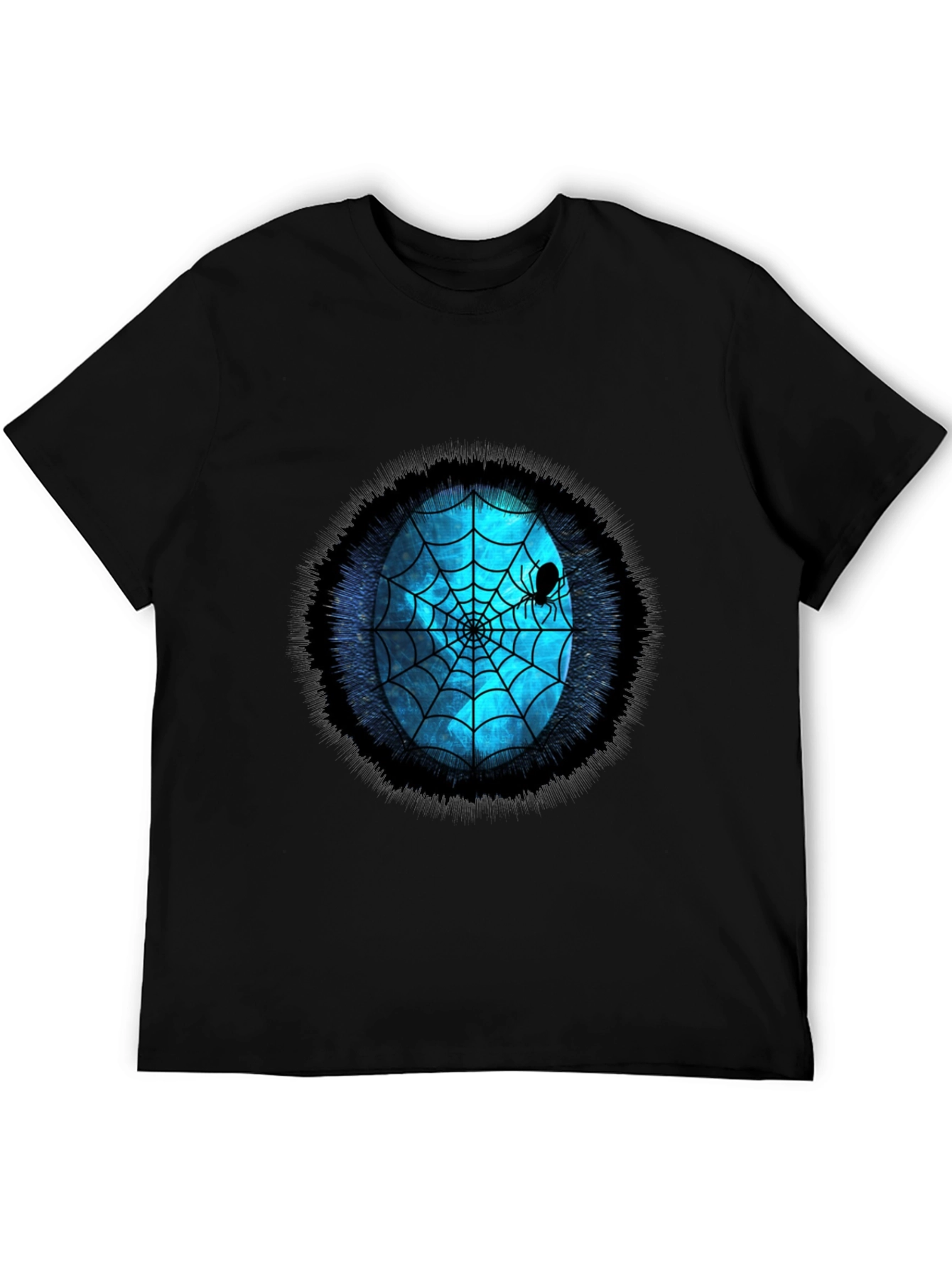 Spider Web Graphic Tee - Halloween Ready