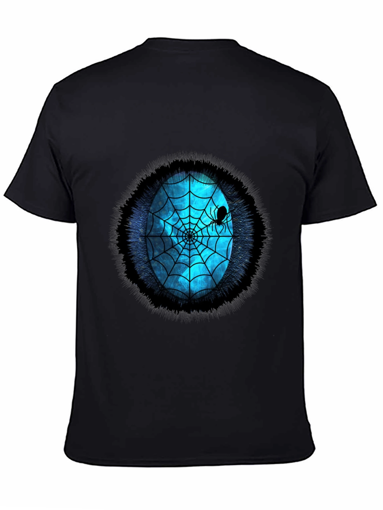 Spider Web Graphic Tee - Halloween Ready