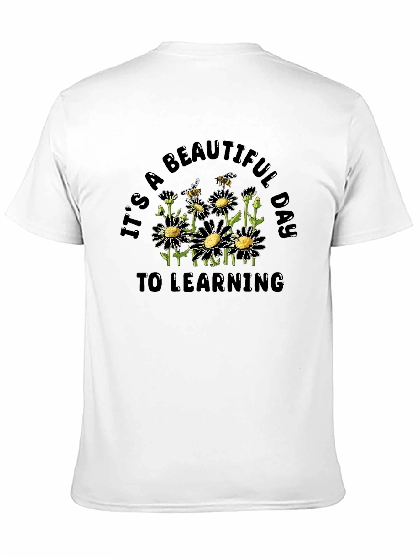 Beautiful Day to Learning Daisy Graphic T-Shirt