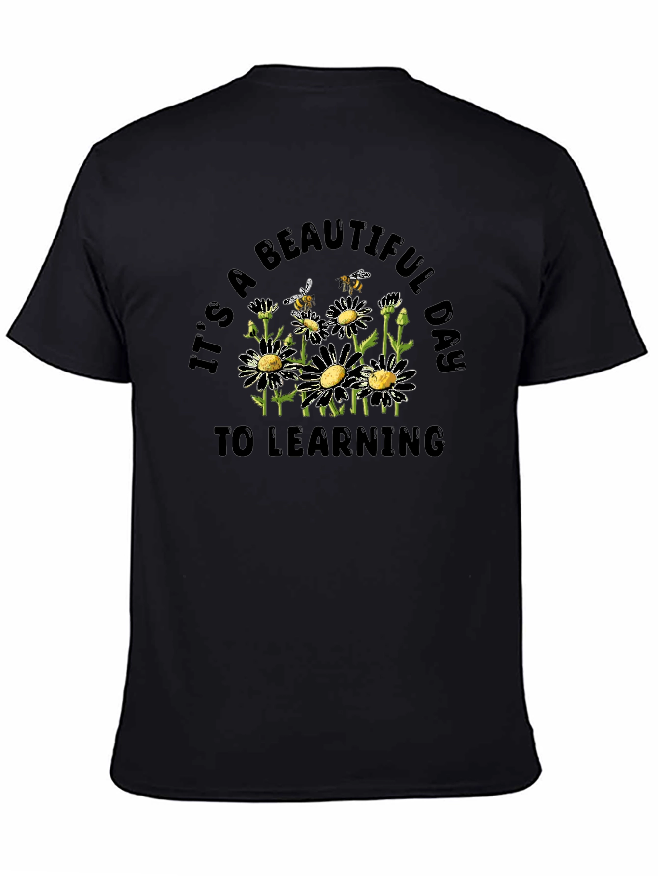 Beautiful Day to Learning Daisy Graphic T-Shirt