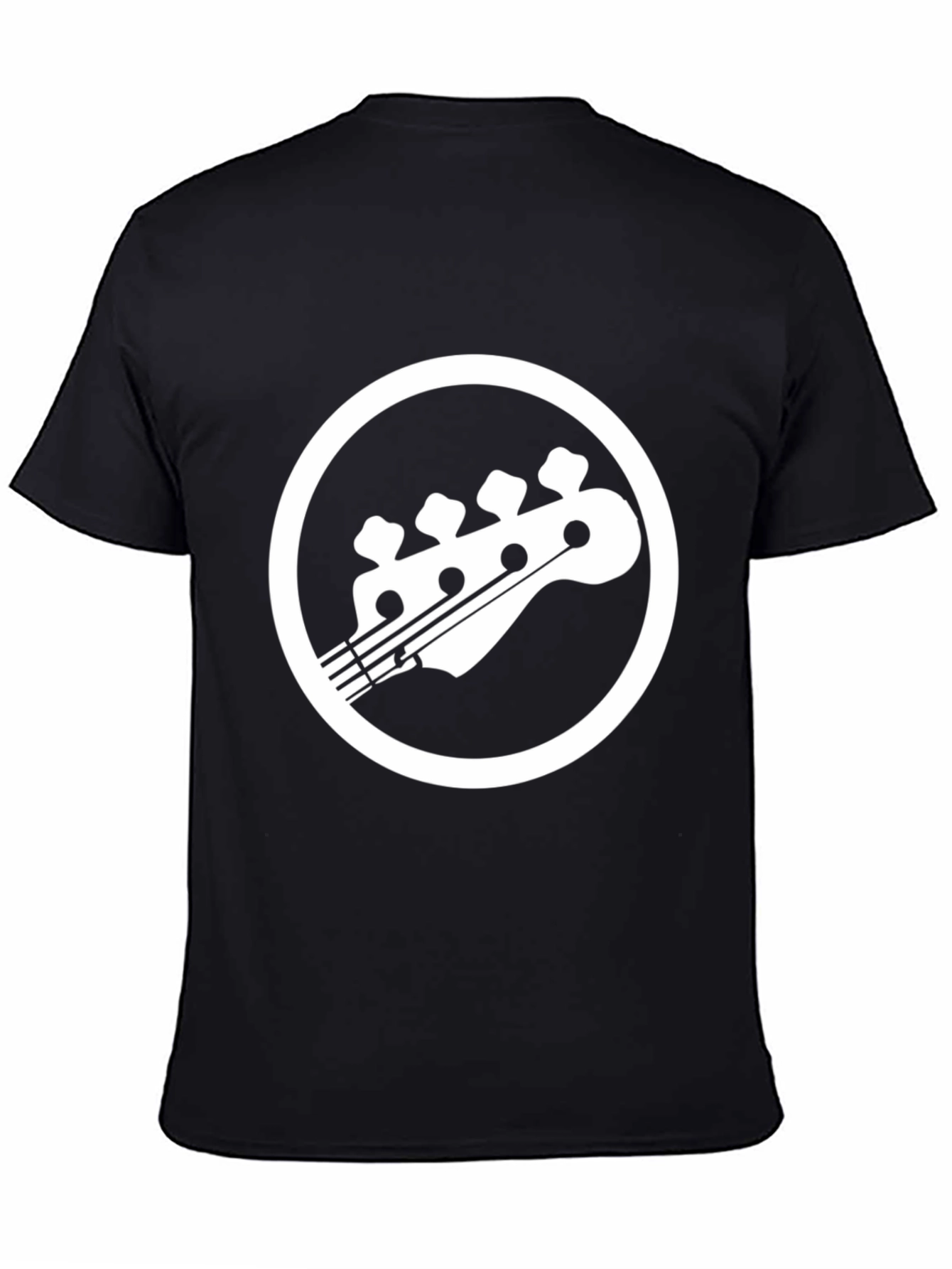Bass Guitar Headstock Graphic T-Shirt