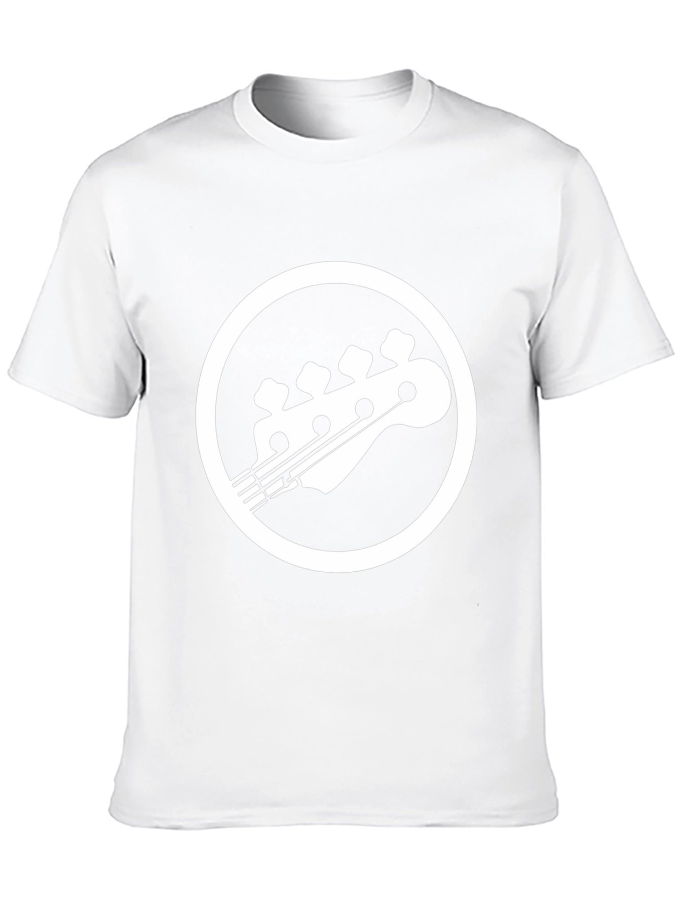 Bass Guitar Headstock Graphic T-Shirt