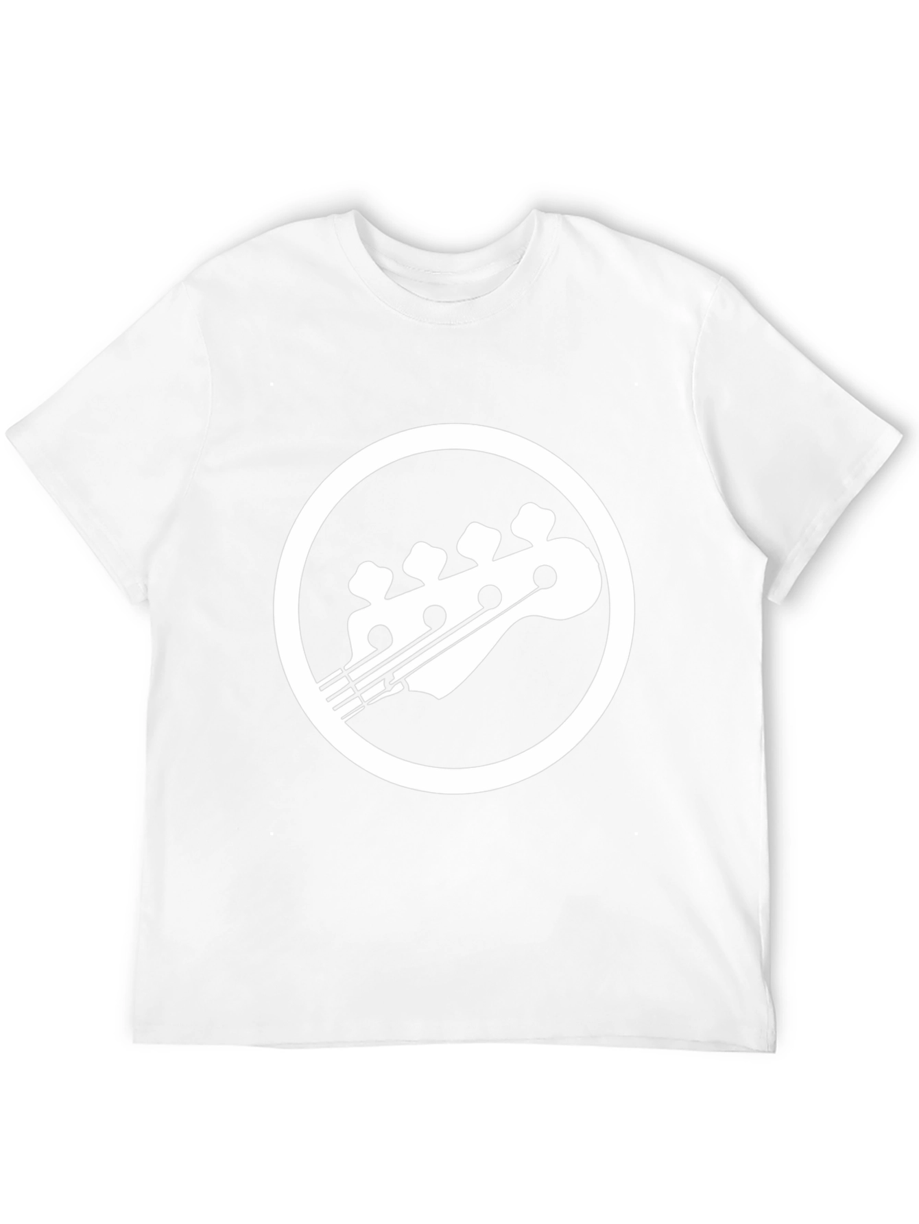 Bass Guitar Headstock Graphic T-Shirt
