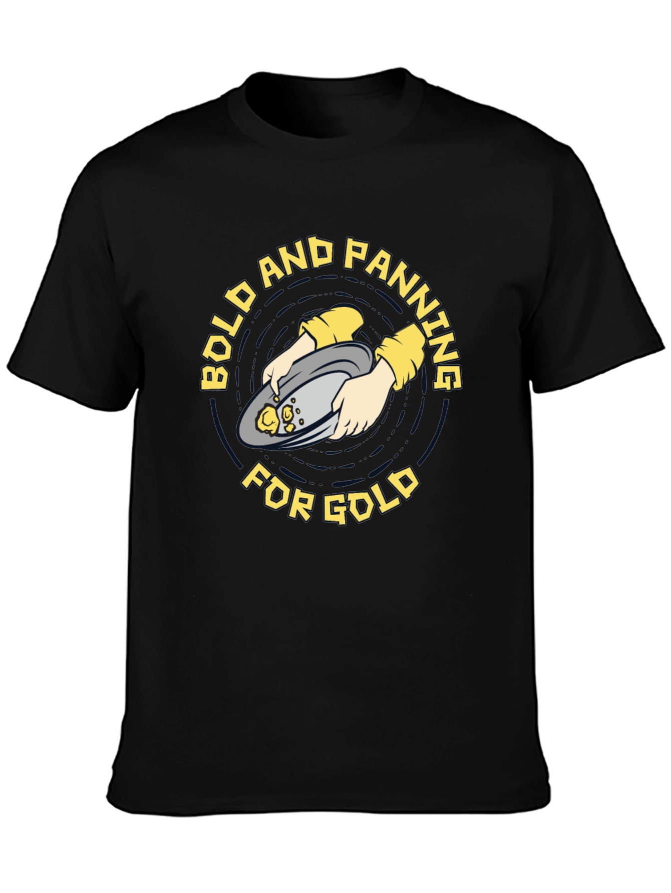 Bold & Panning for Gold Tee