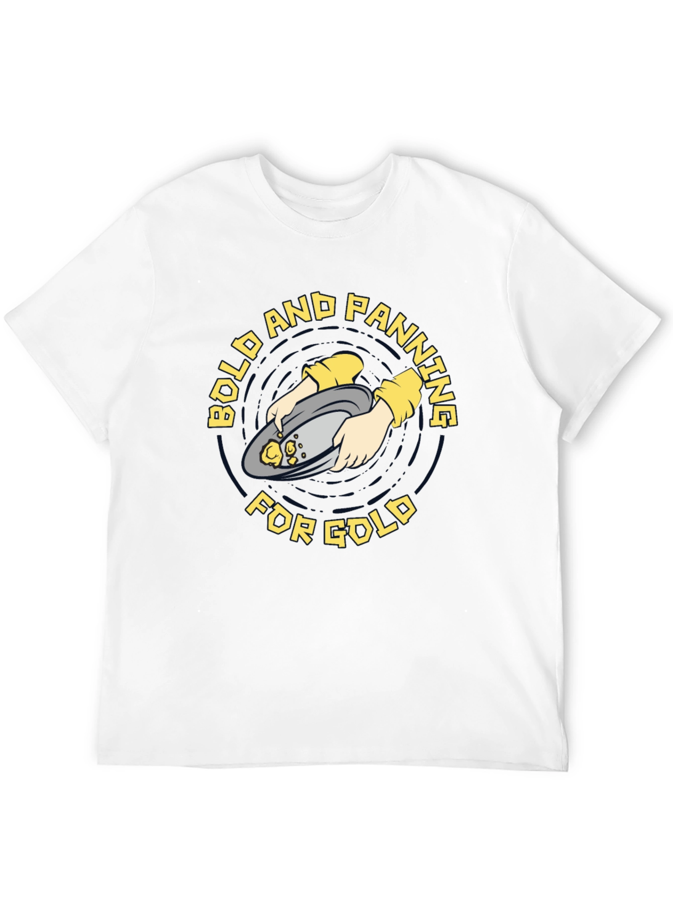 Bold & Panning for Gold Tee