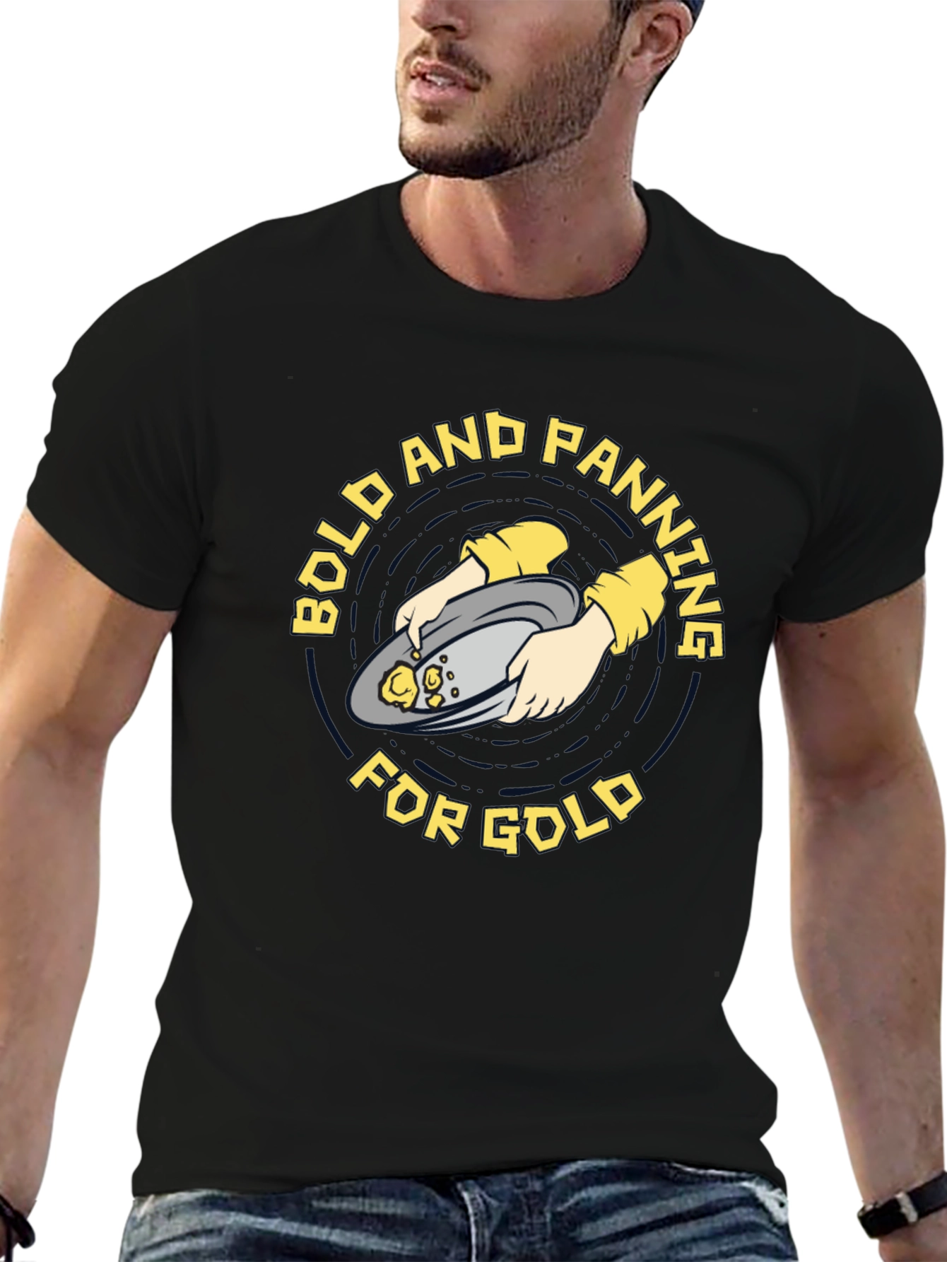 Bold & Panning for Gold Tee