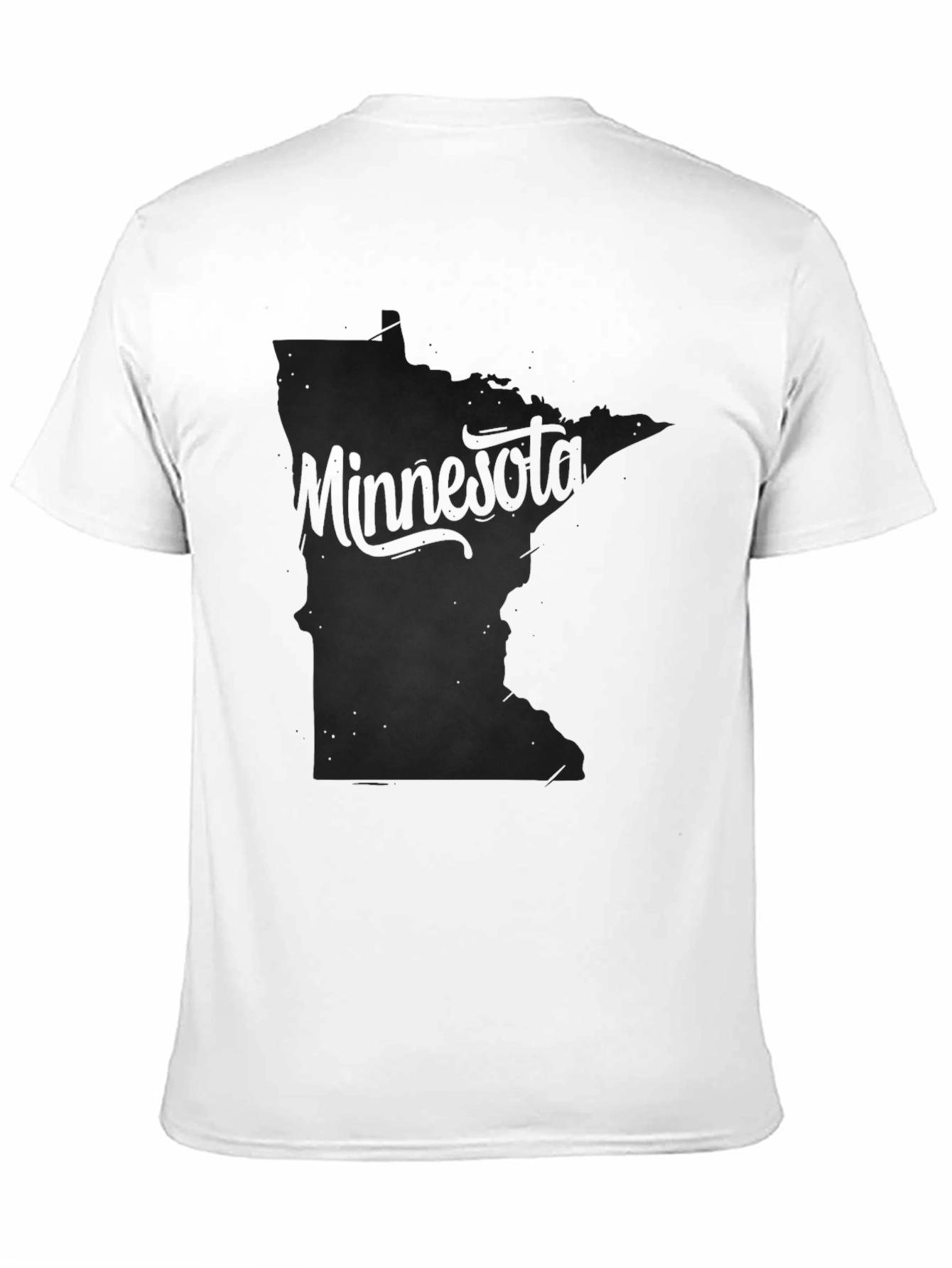 Minnesota State Outline Graphic T-Shirt