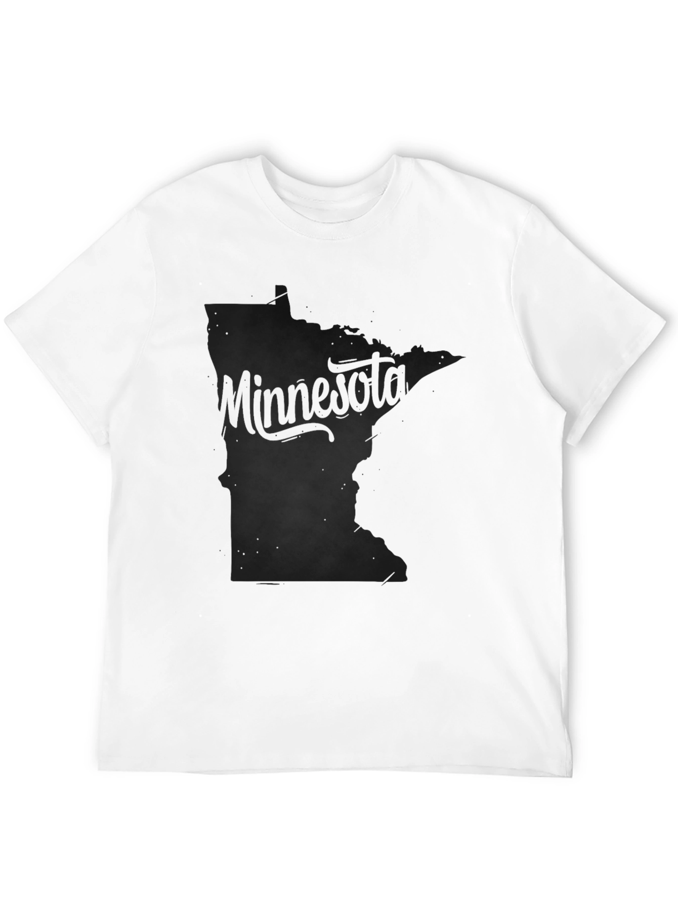 Minnesota State Outline Graphic T-Shirt
