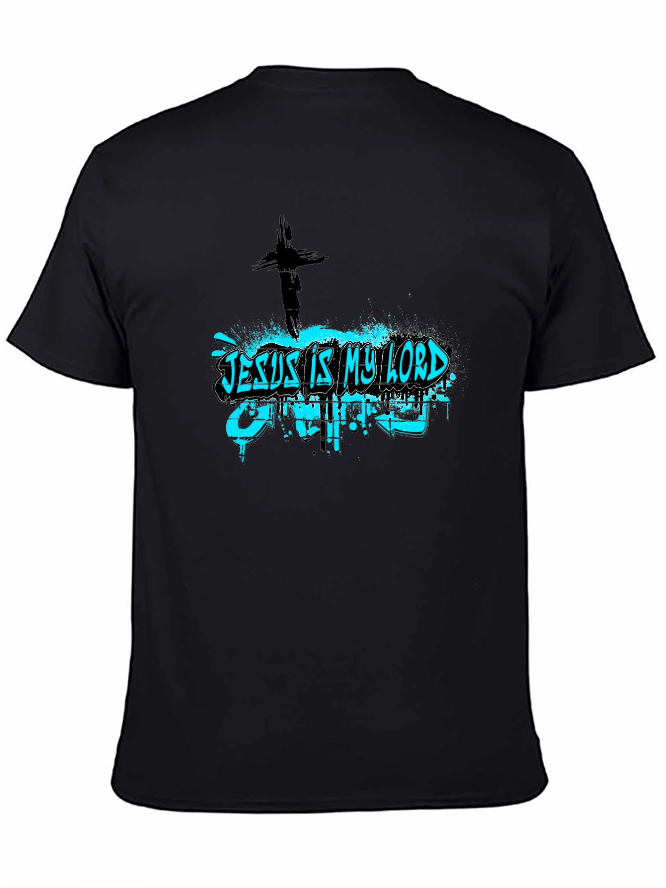 Jesus Is My Lord Black Tee Shirt