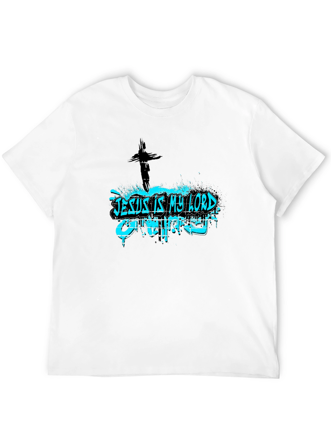 Jesus Is My Lord Black Tee Shirt