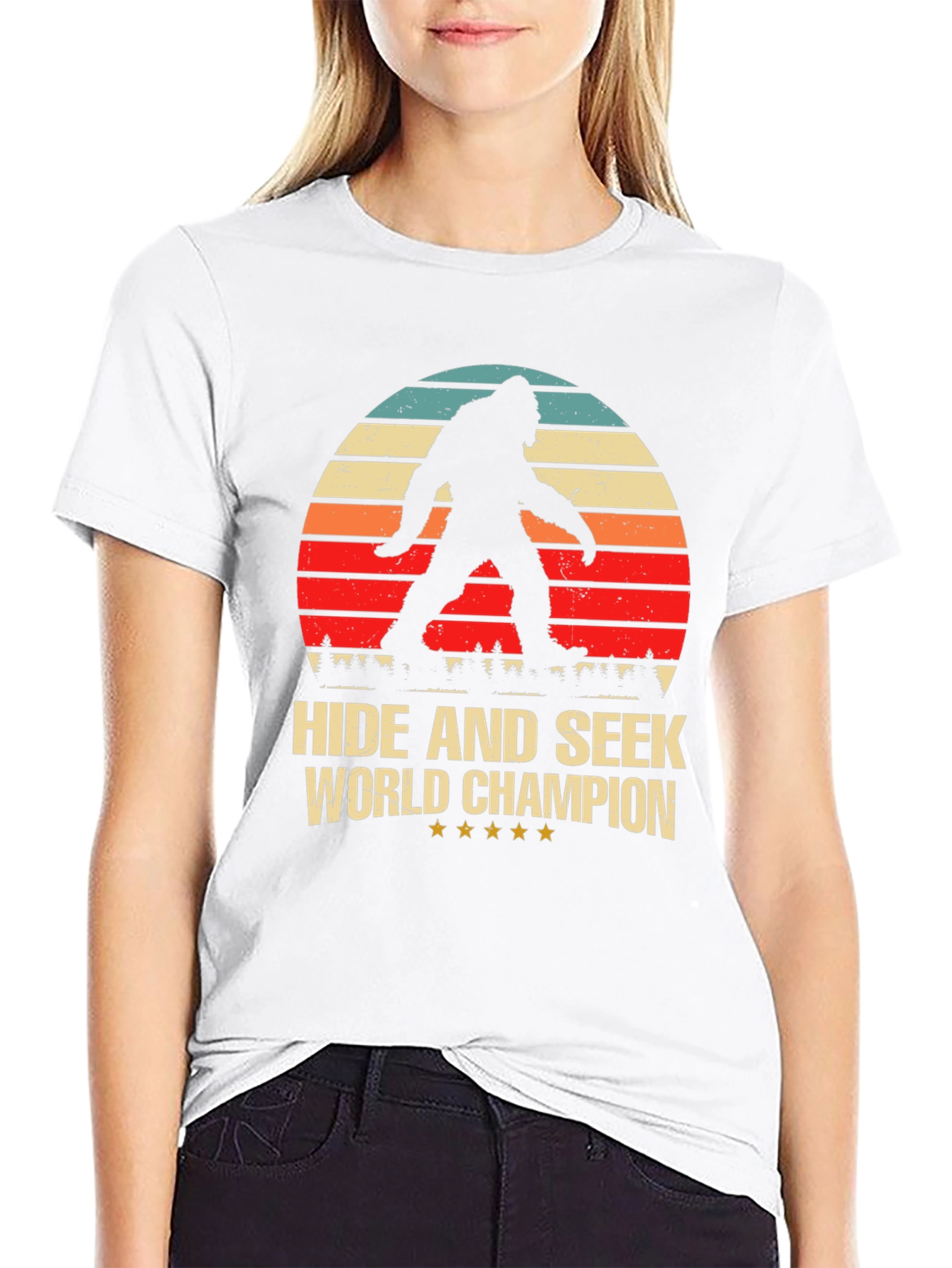 Hide & Seek World Champion Bigfoot T-Shirt