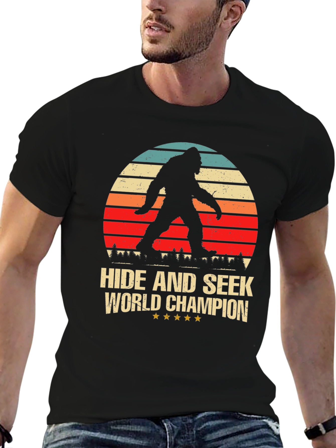 Hide & Seek World Champion Bigfoot T-Shirt