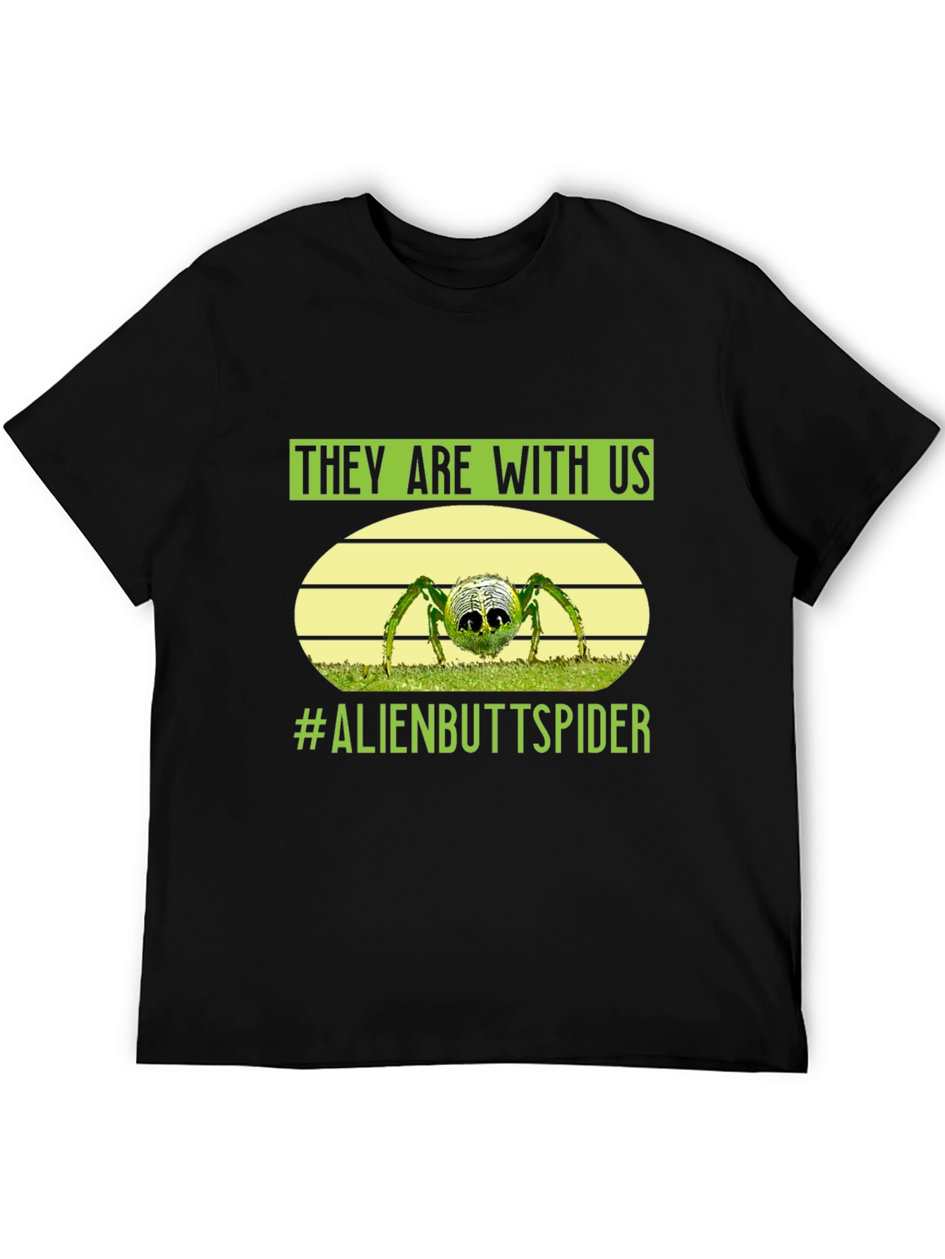 Alien Butt Spider Graphic Tee