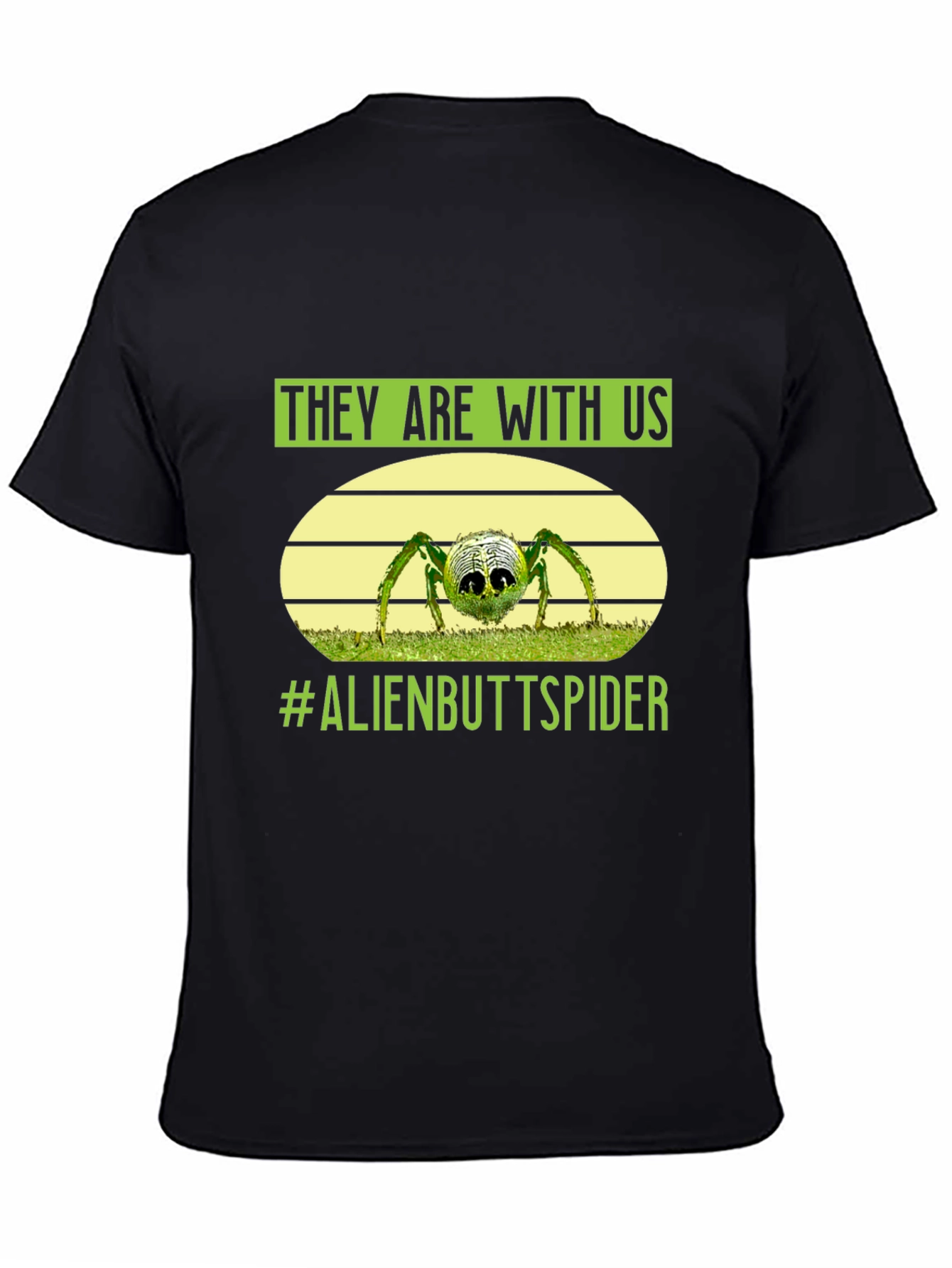 Alien Butt Spider Graphic Tee