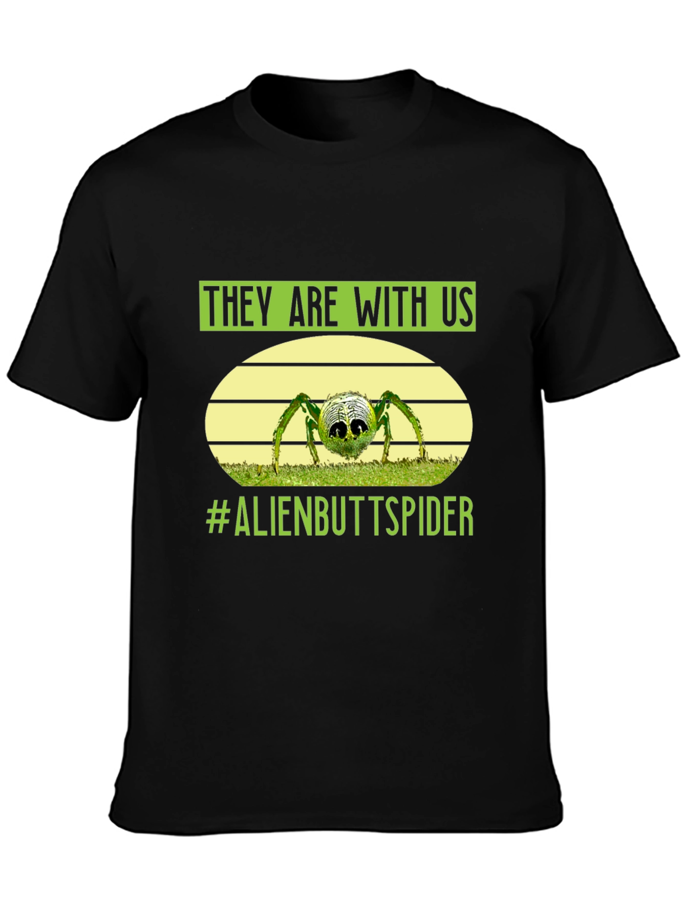 Alien Butt Spider Graphic Tee