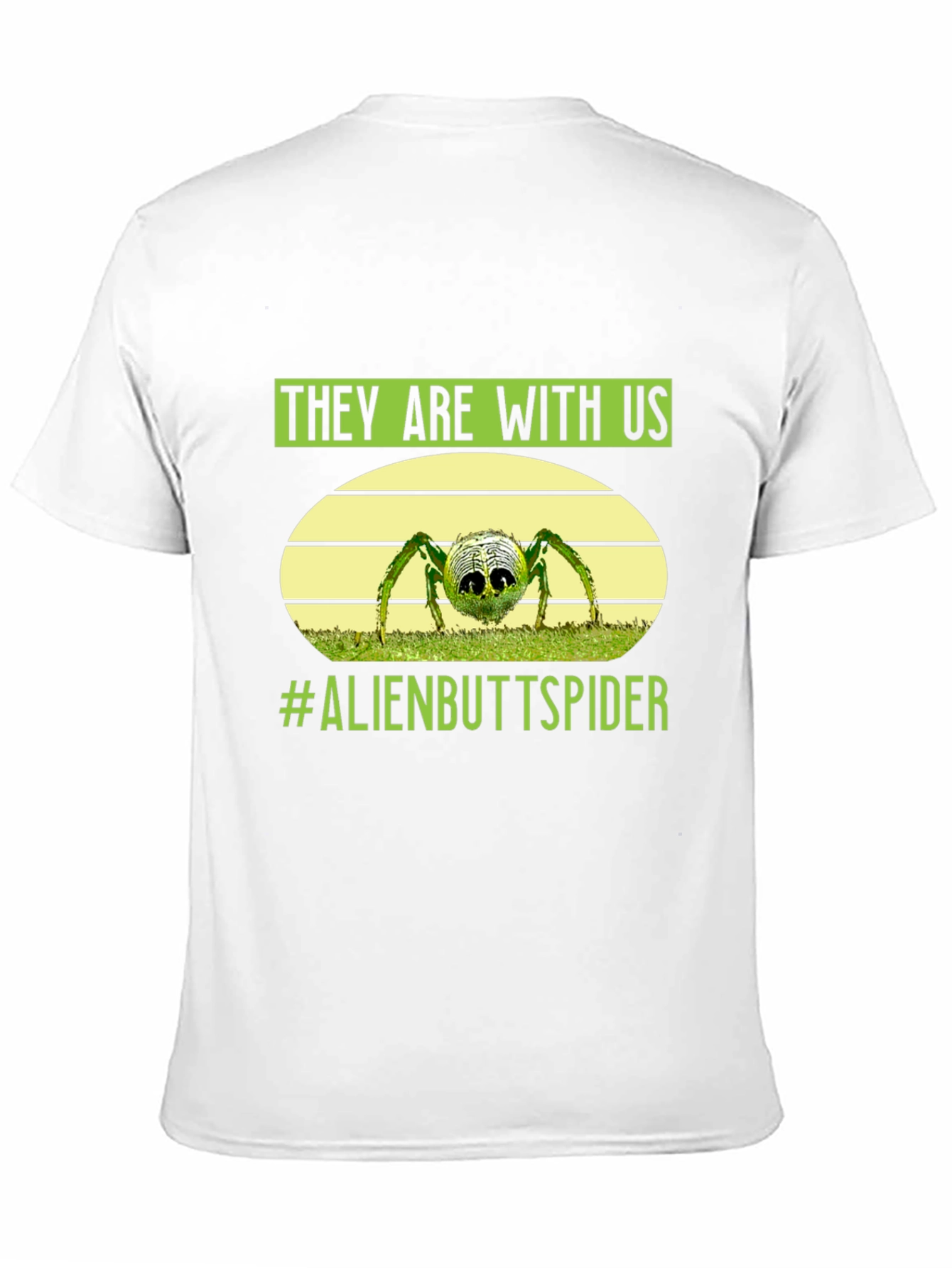Alien Butt Spider Graphic Tee