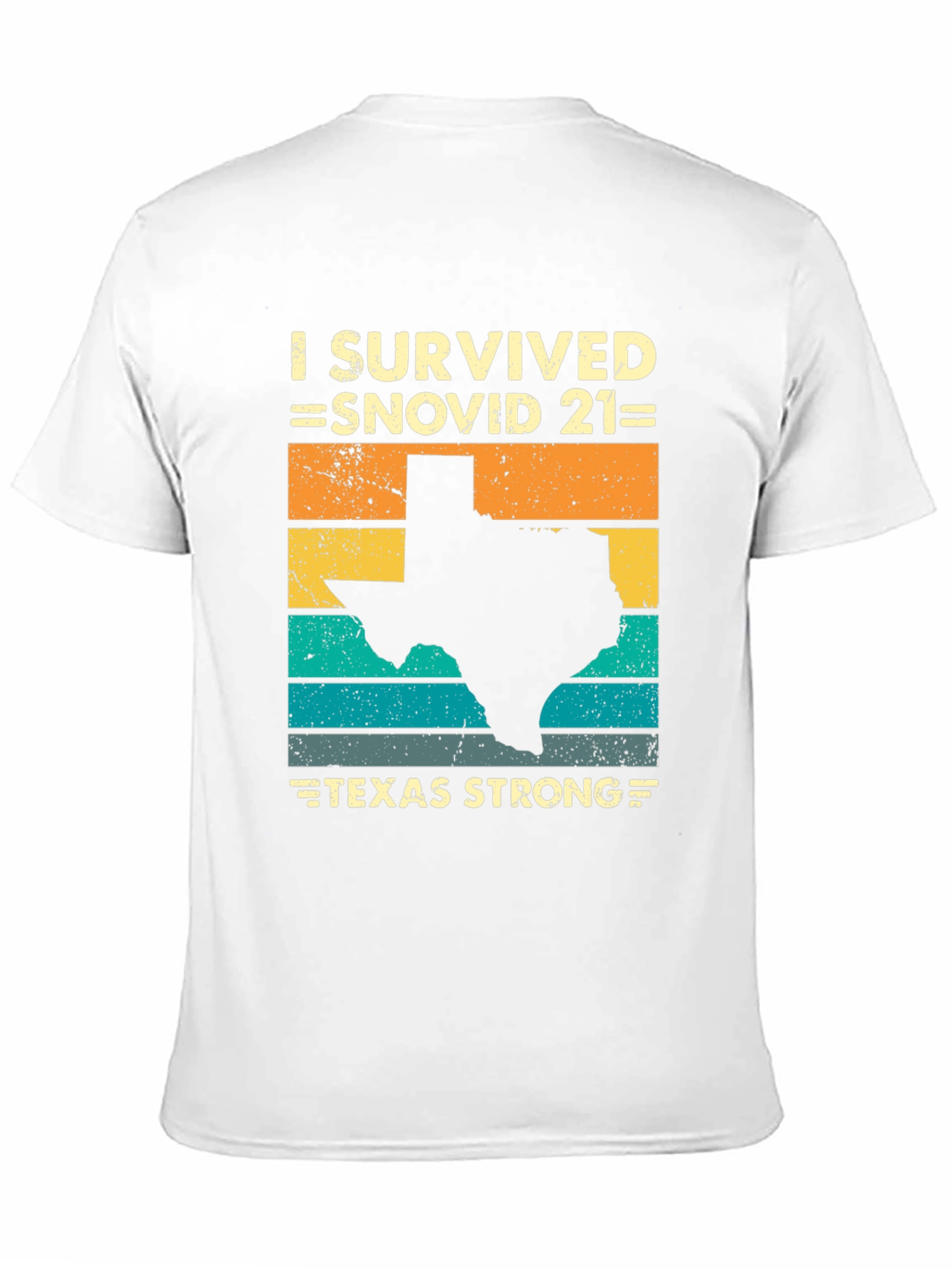 I Survived Snovid 21 Texas Strong T-Shirt