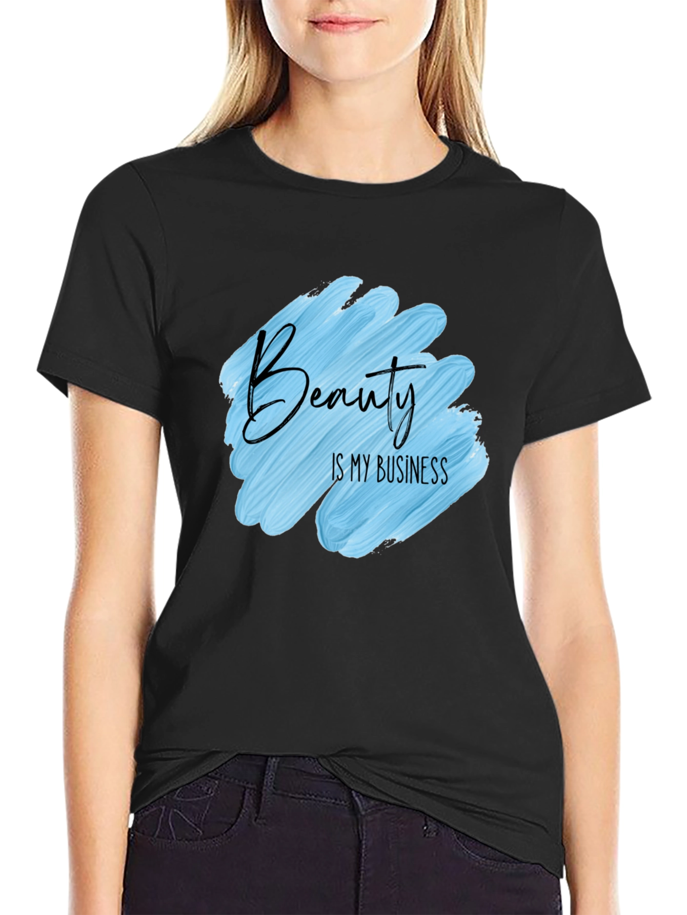 Beauty is My Business Black Graphic Tee