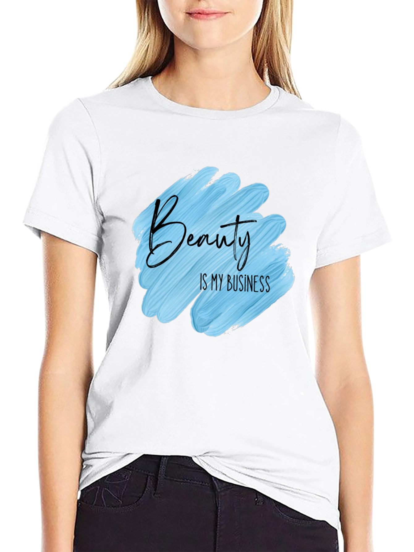 Beauty is My Business Black Graphic Tee
