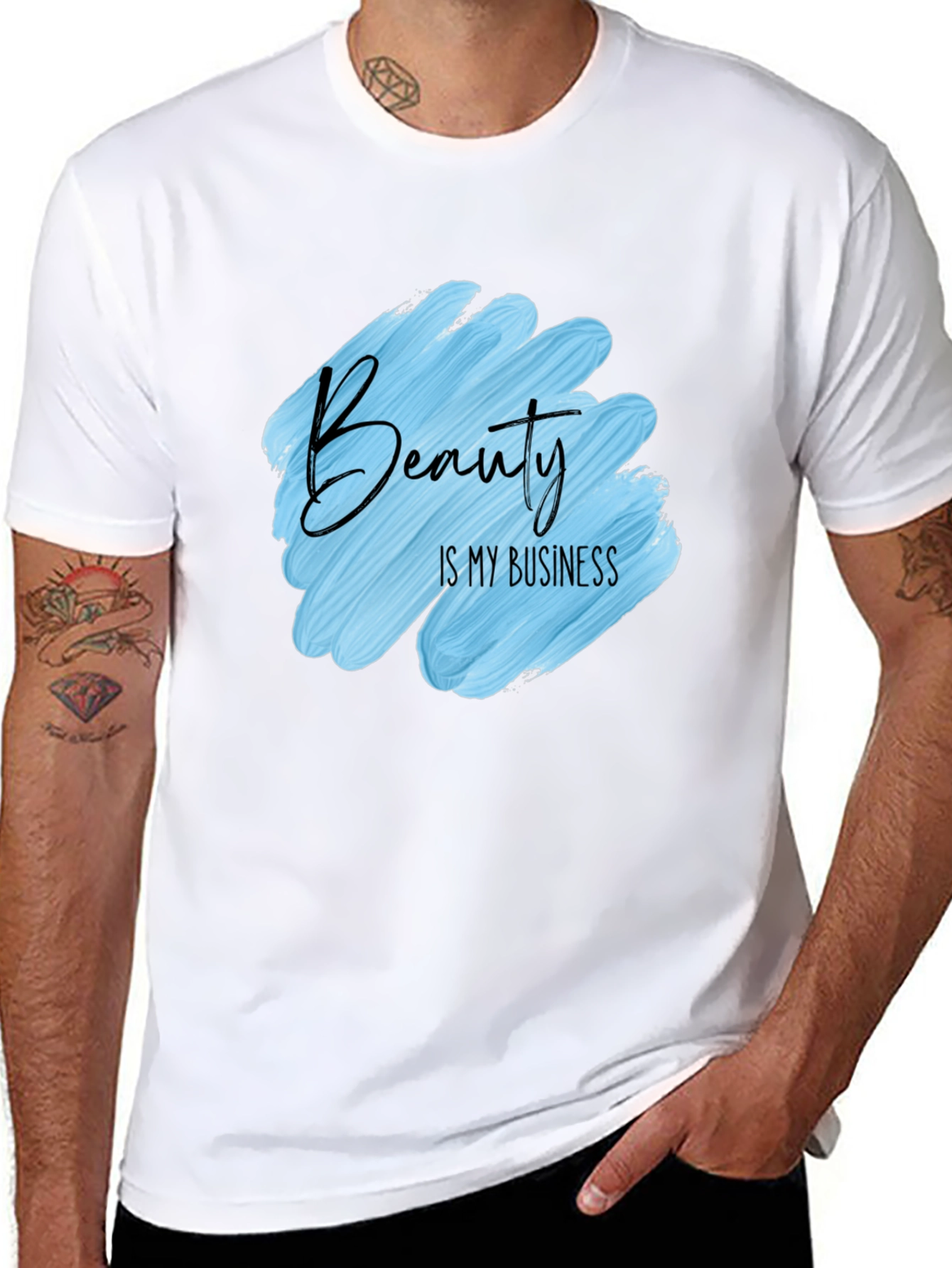 Beauty is My Business Black Graphic Tee
