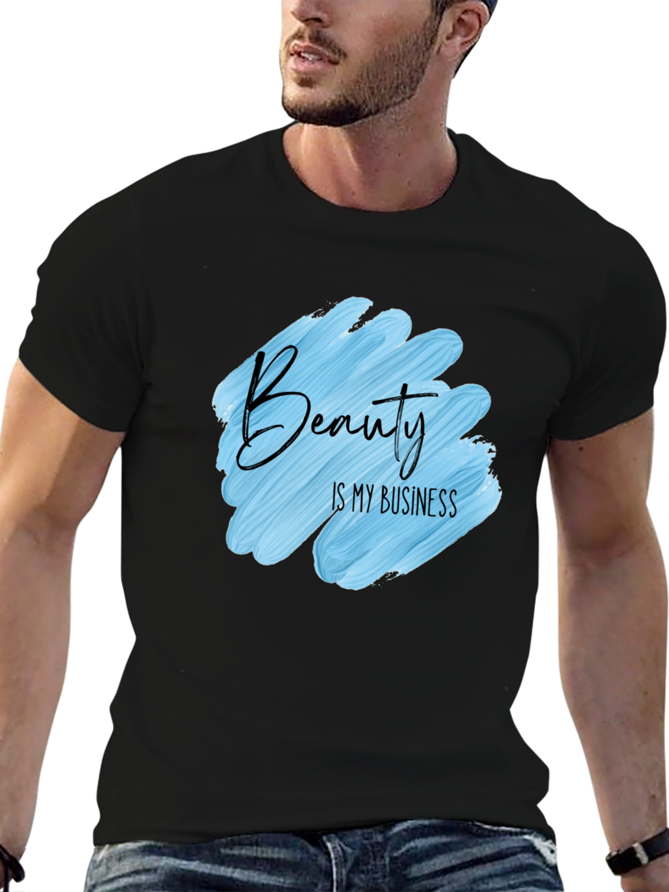 Beauty is My Business Black Graphic Tee