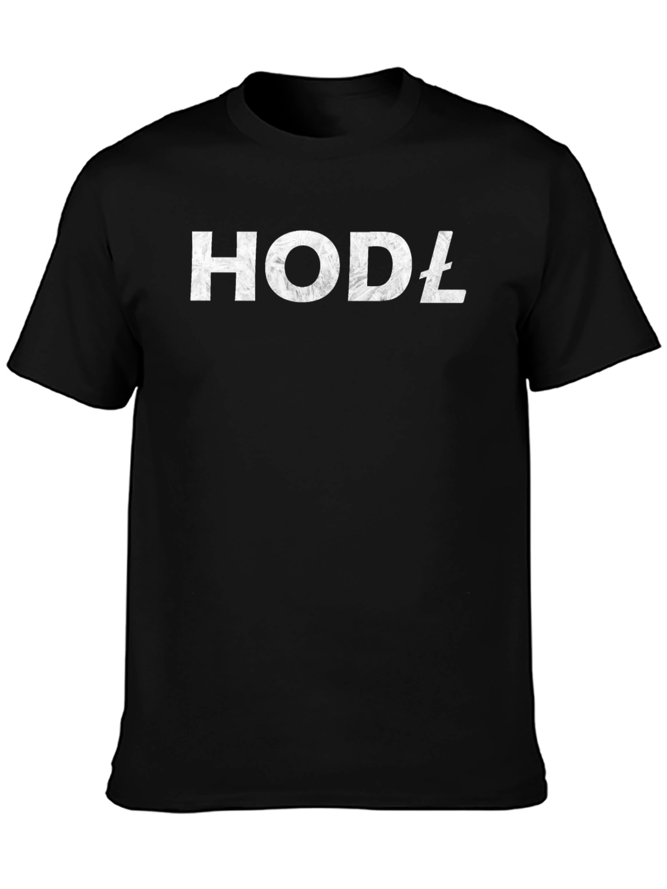 HODL Crypto T-Shirt - Black Cotton Tee