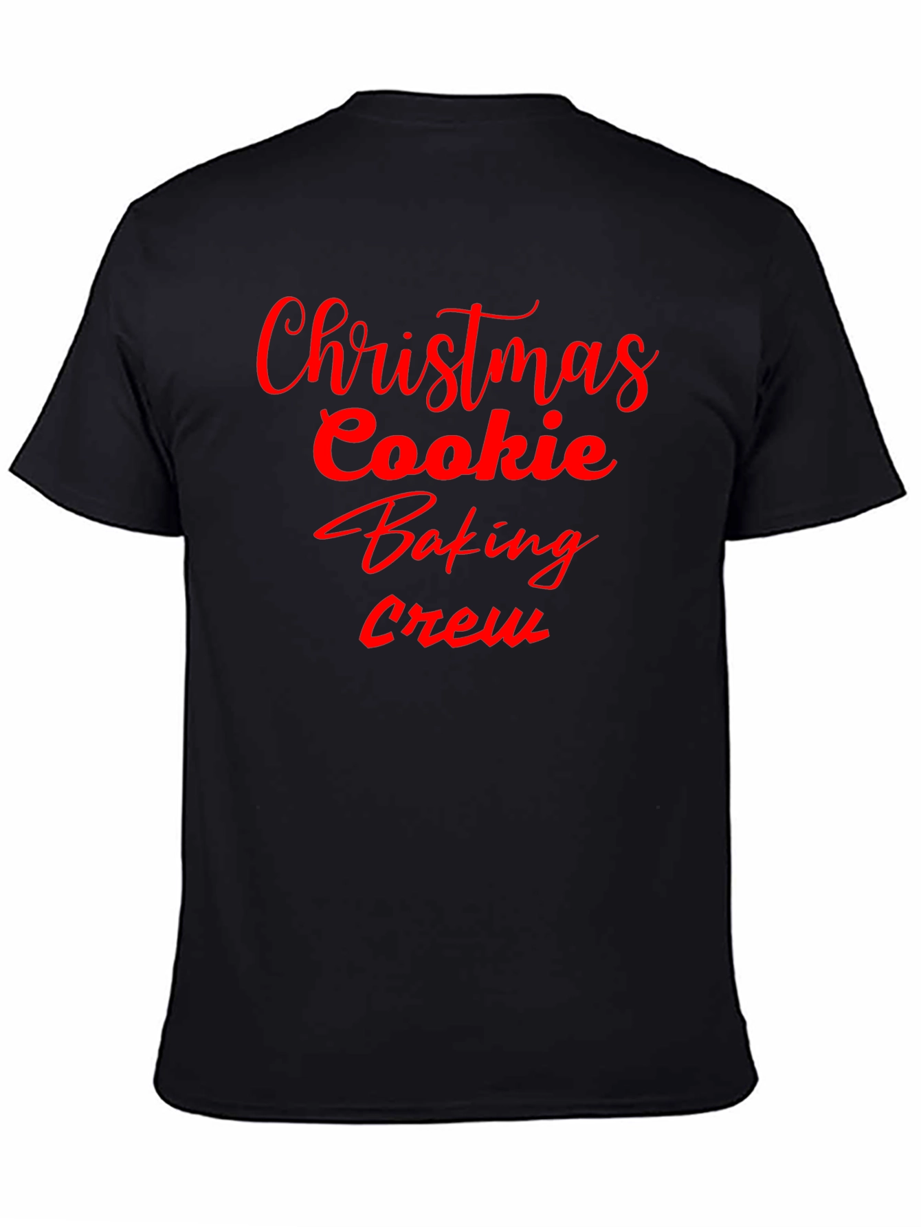 Christmas Cookie Baking Crew T-Shirt - Festive Holiday Tee