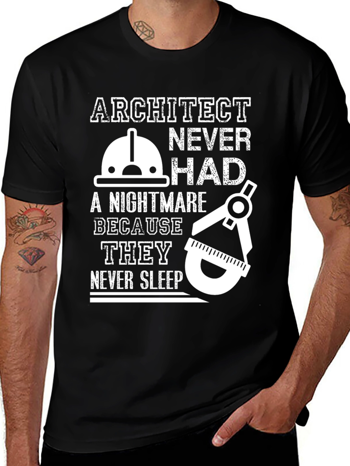 Architect Never Sleep T-Shirt