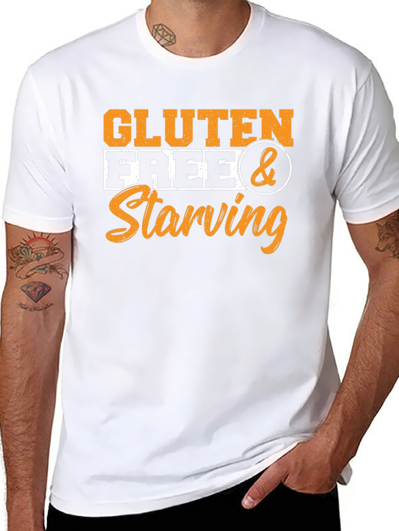 Gluten Free & Starving Graphic T-Shirt