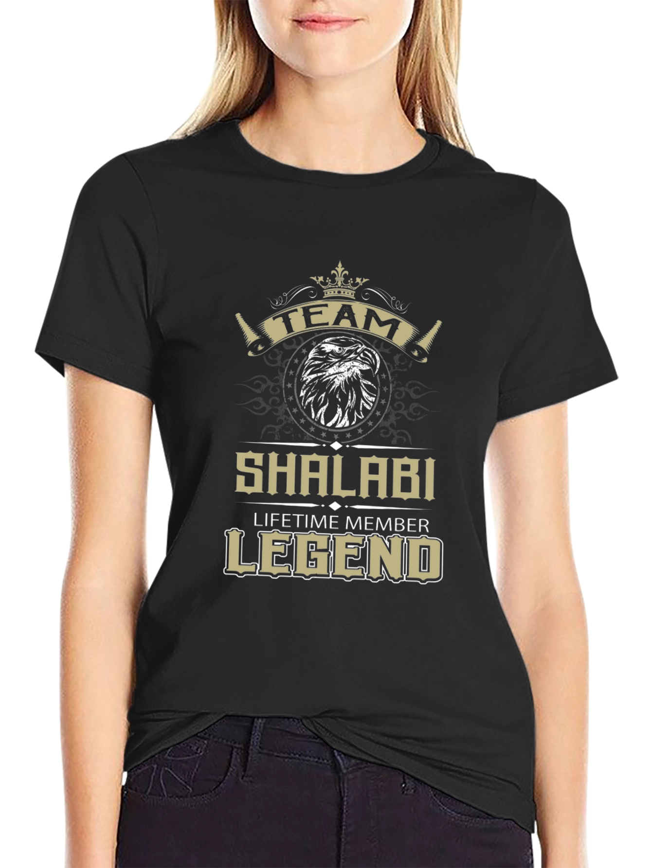 Team Shalabi Legend Black T-Shirt